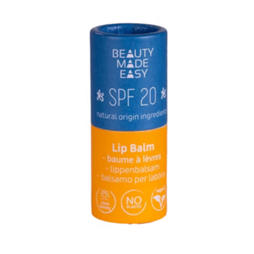 Beauty made easy Leppepomade papirtube SPF 20, 5,50 g