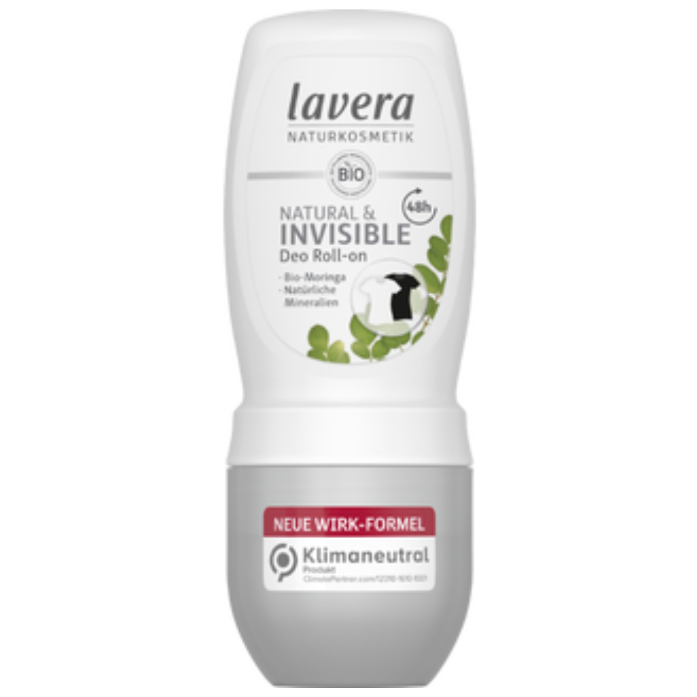 Lavera Roll-on deodorant NATURALE och OSYNLIG, 50 ml