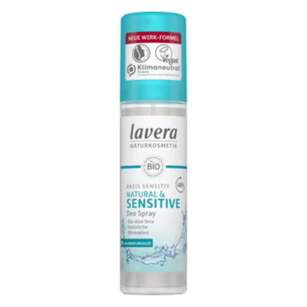 Lavera basis sensitive - Spray deodorant NATURALE și SENSITIVE, 75 ml