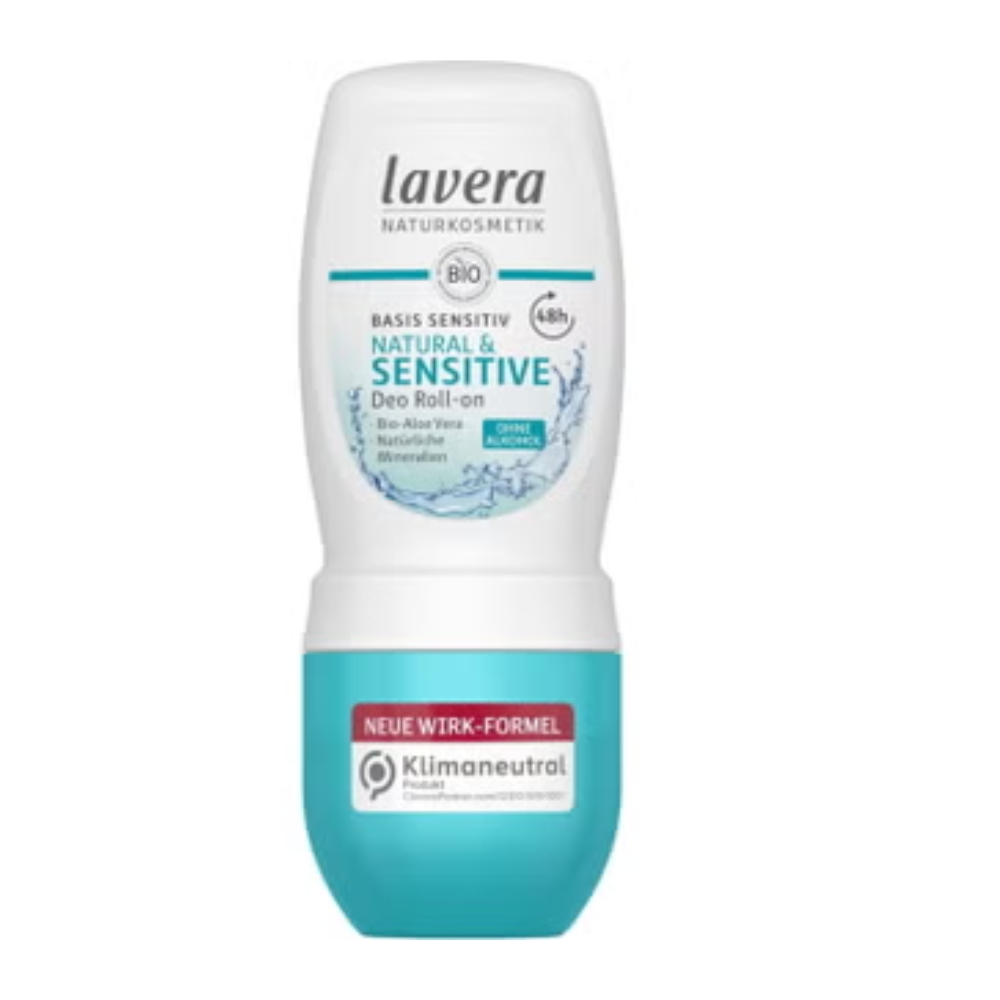 Lavera baskänslig - Roll-On Deodorant NATURALE och KÄNSLIG, 50 ml