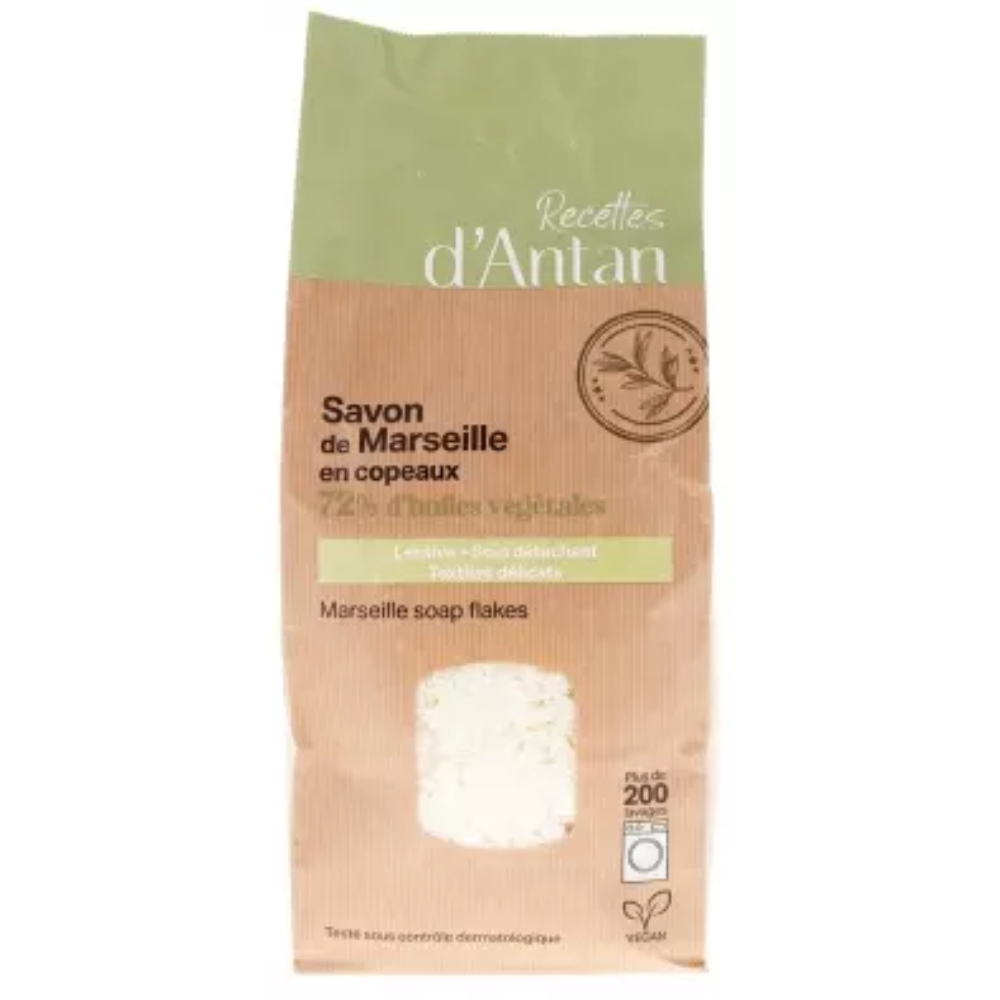 Recettes d'Antan Marseille tvålseparerande tvättmedelschips 750g