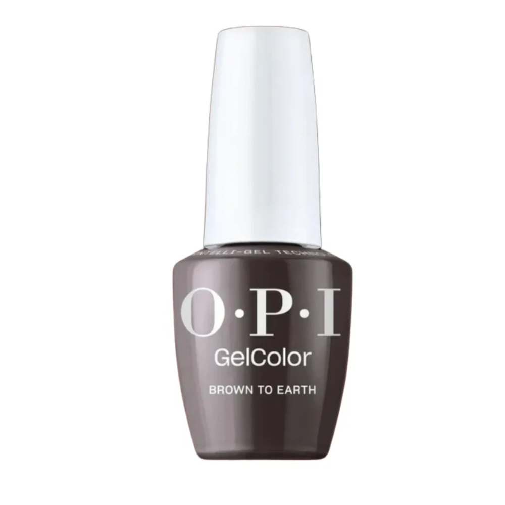 Opi Gelpolish GelColor 15 ml - Farge: Brun til Earth