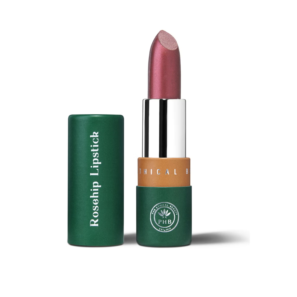 Phb ethical beauty Bio Rosehip Satin Sheen Lipstick, Plomme (10 g)