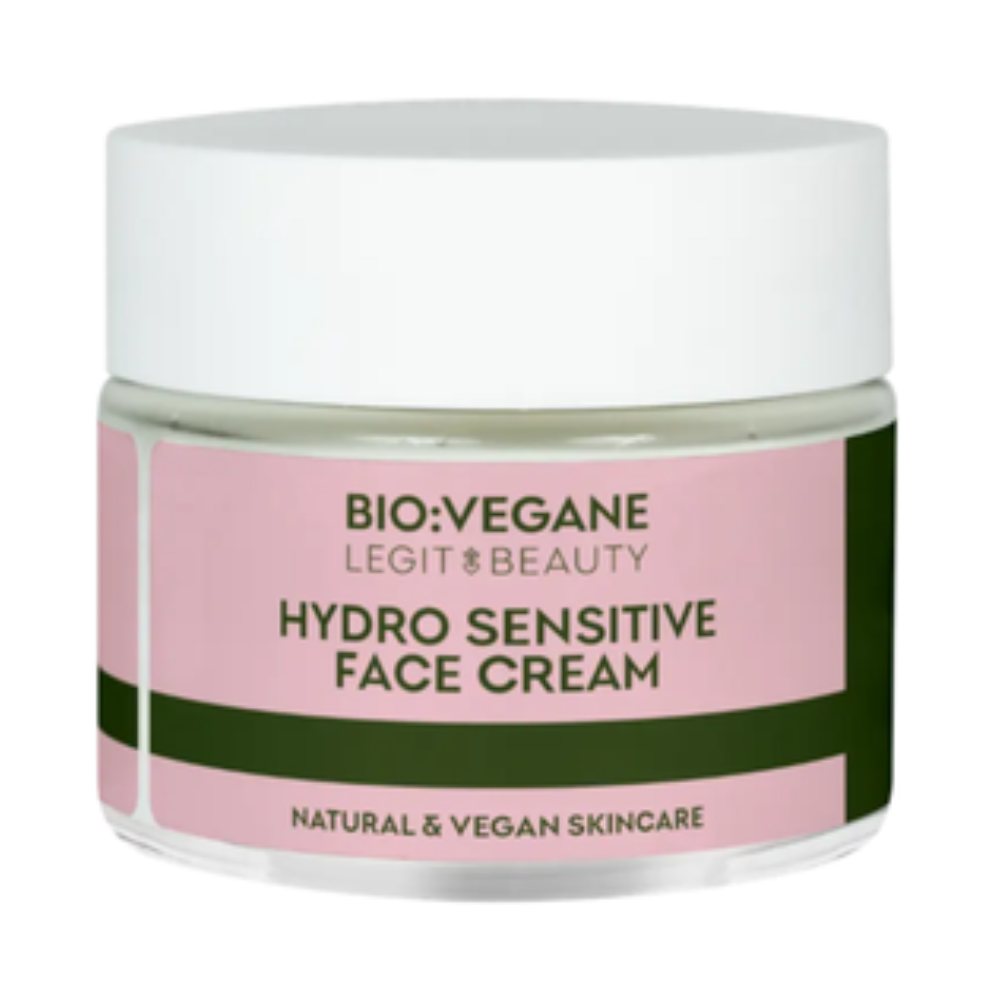 bio: lovlig veganer beauty Hydro Sensitive Ansiktskrem, 49 g