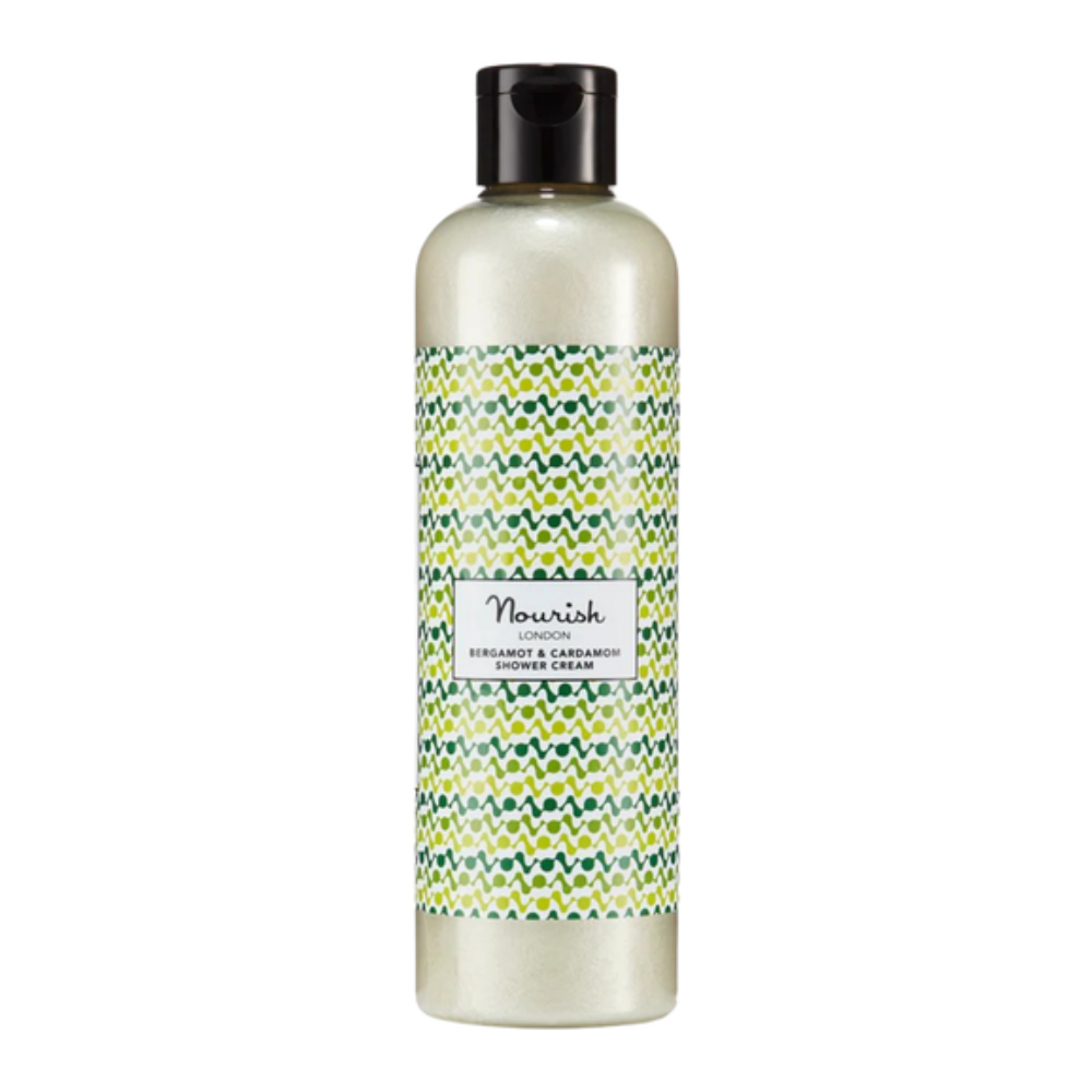 Nourish London Duschkräm Bergamott & Kardemumma, 300 ml