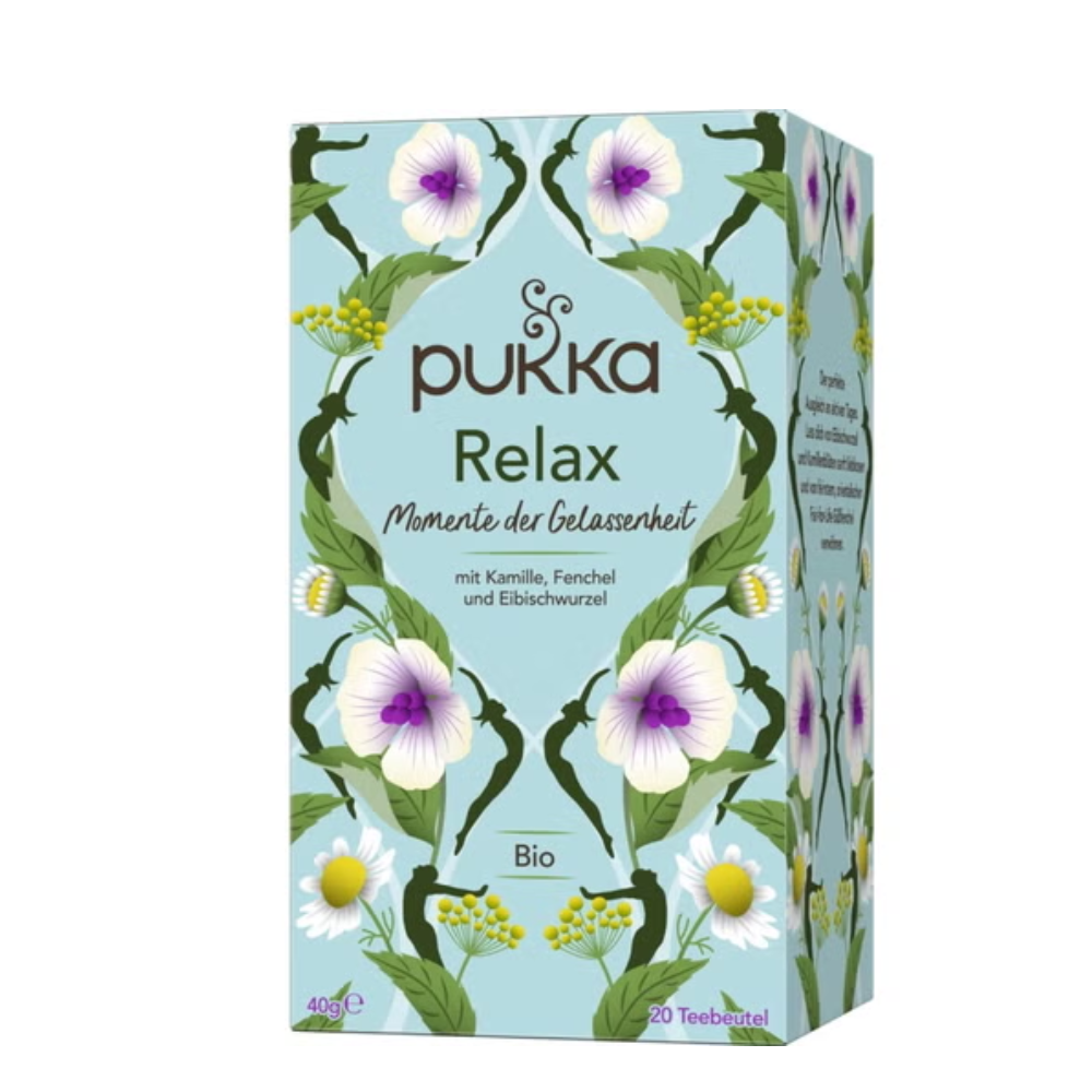 Pukka Ceai de plante relaxante organic, 20 de bucăți (40 g)