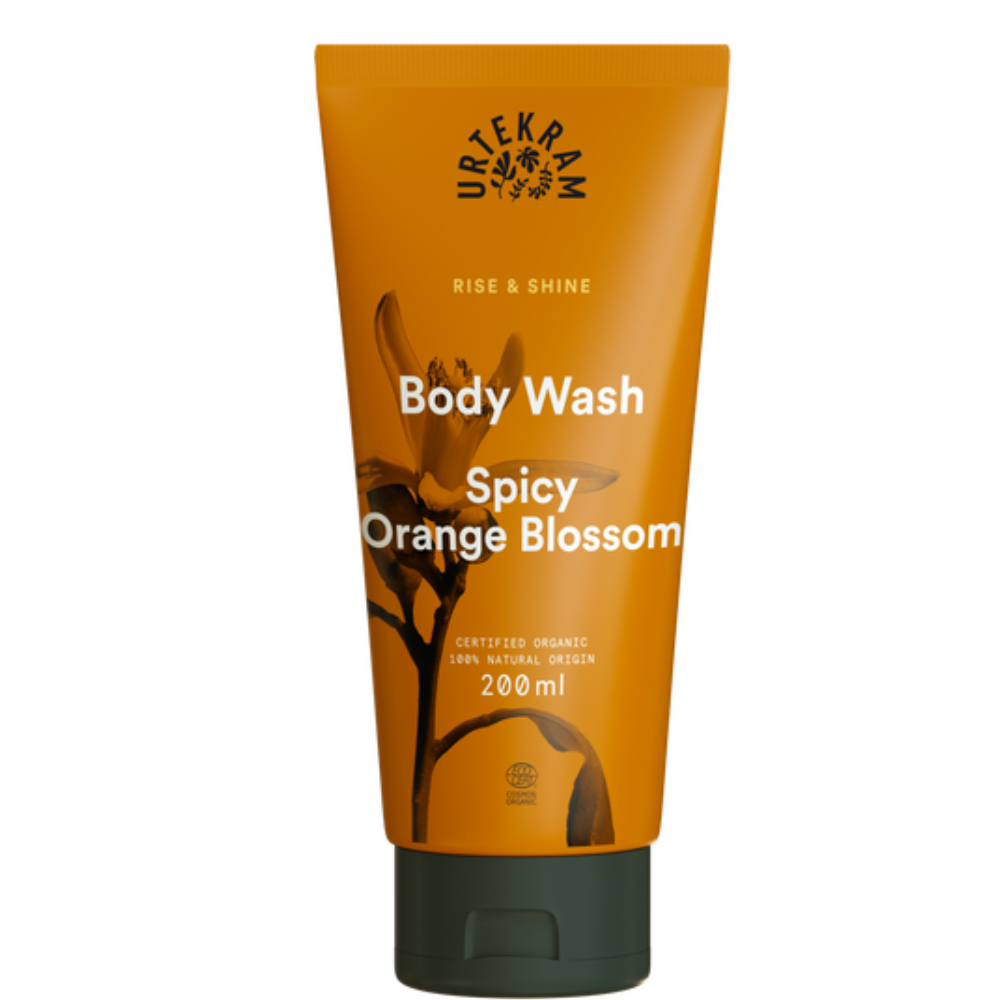 Urtekram Kryddig apelsinblommande duschgel, 200 ml