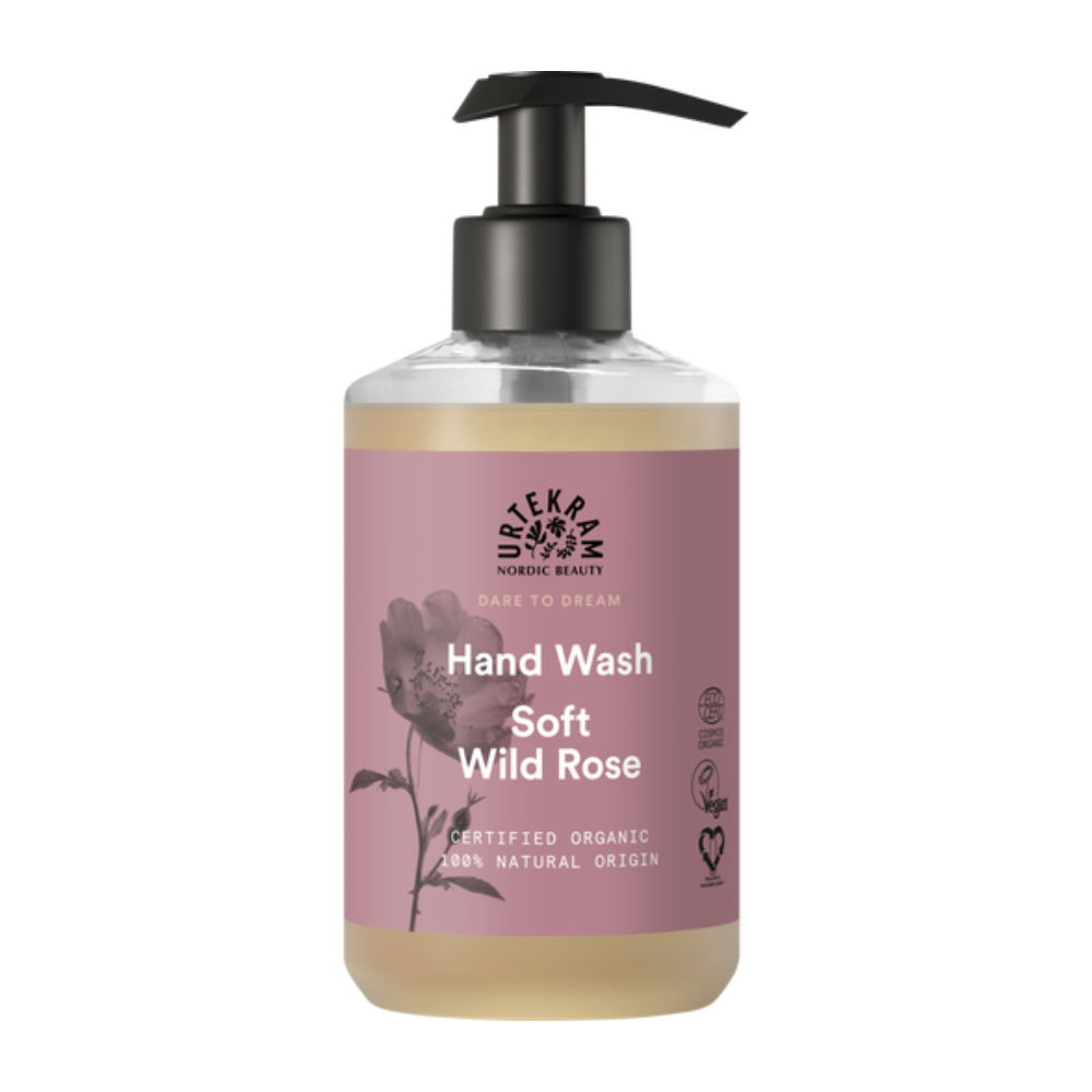 Urtekram Soft Hand Cleanser With Wild Rose, 300 Ml