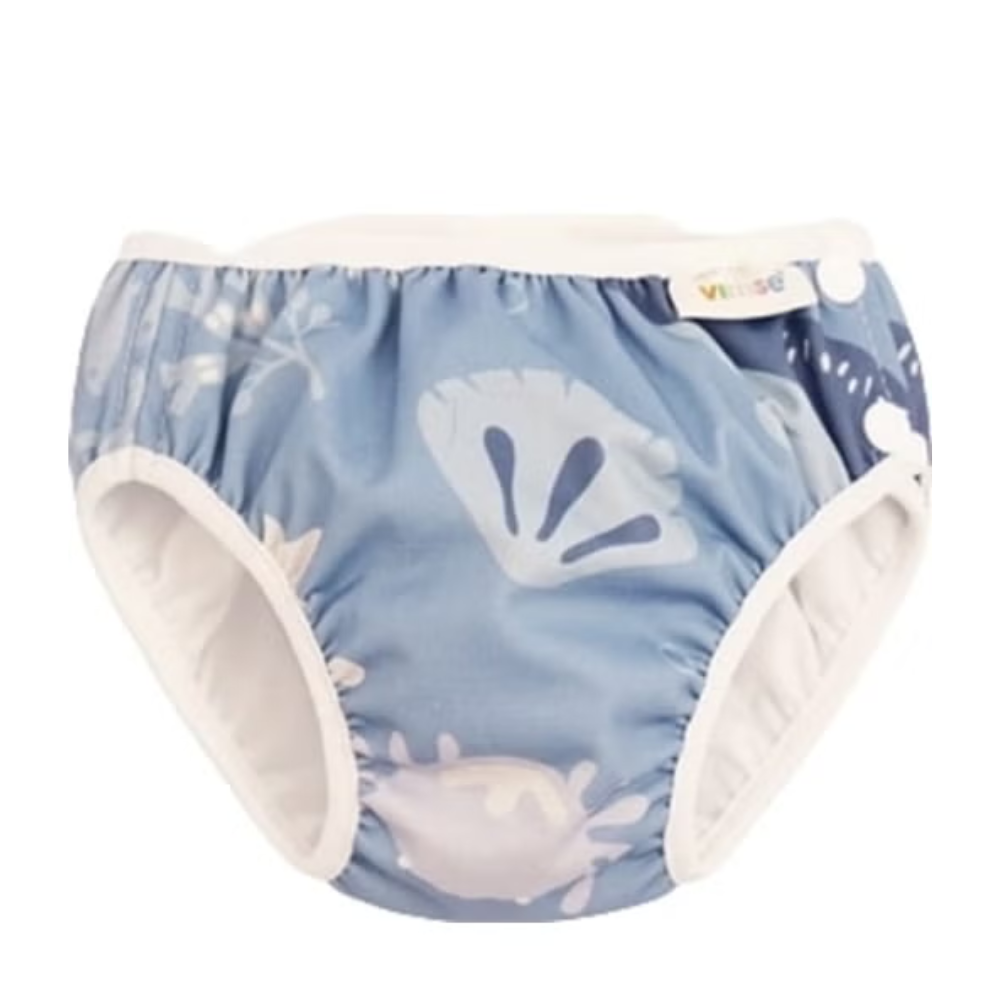 Vimse Super große Schwimmwindelhose, Blauwal