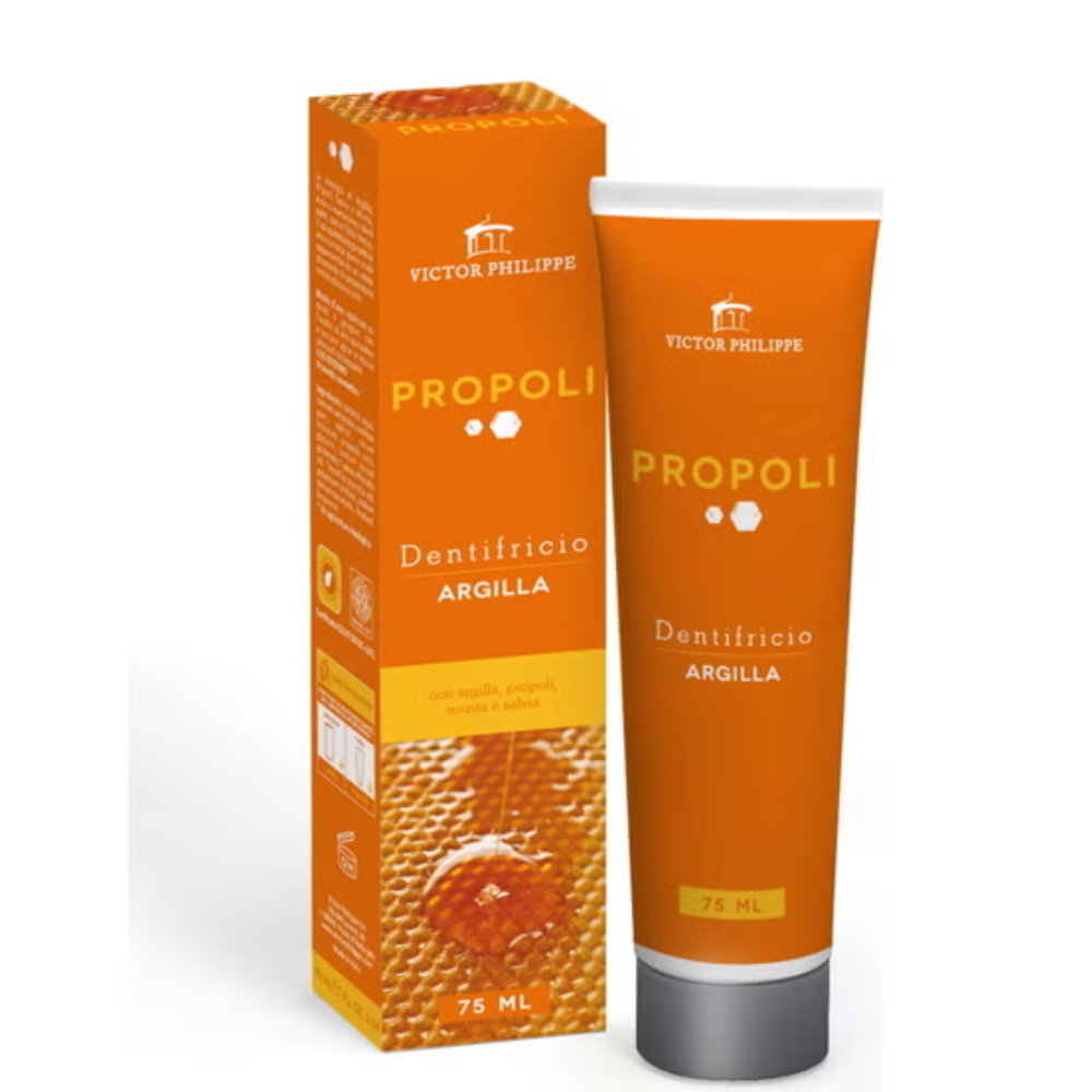 Victor Philippe Zubní pasta s propolisovým jílem, 75 ml
