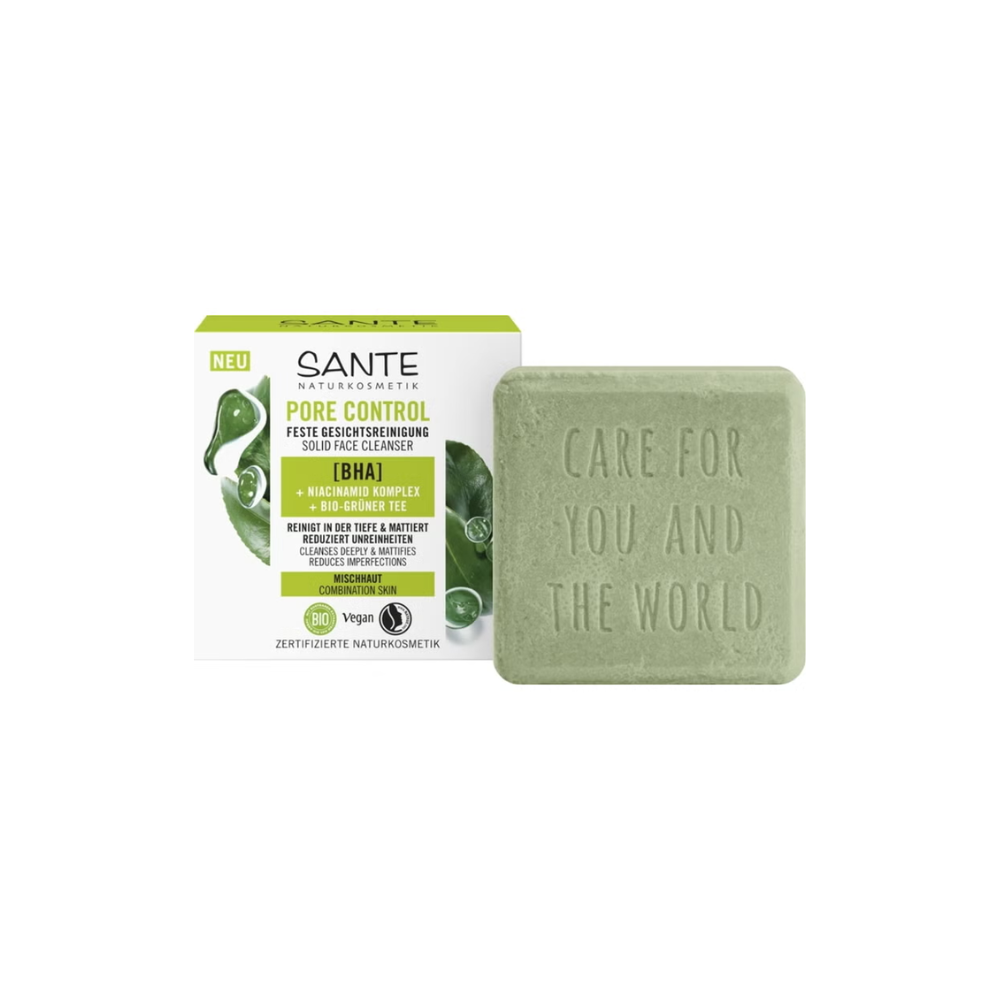 Sante Pore Control Solid Face Cleanser, 60 g