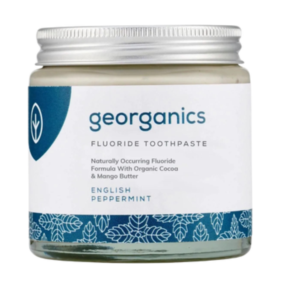 Georganics Pfefferminz-Fluorid-Zahnpasta 60ml