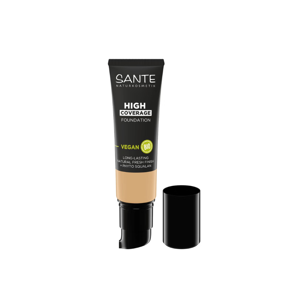 Sante High Coverage Foundation, 05 Warm Beige (25 ml)