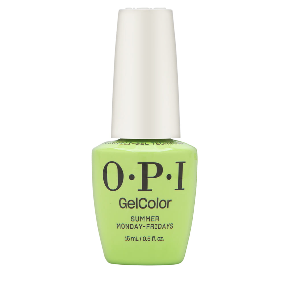 Opi GelColor Gellack 15 ml - Nyans: Sommar Monday-Fredagar