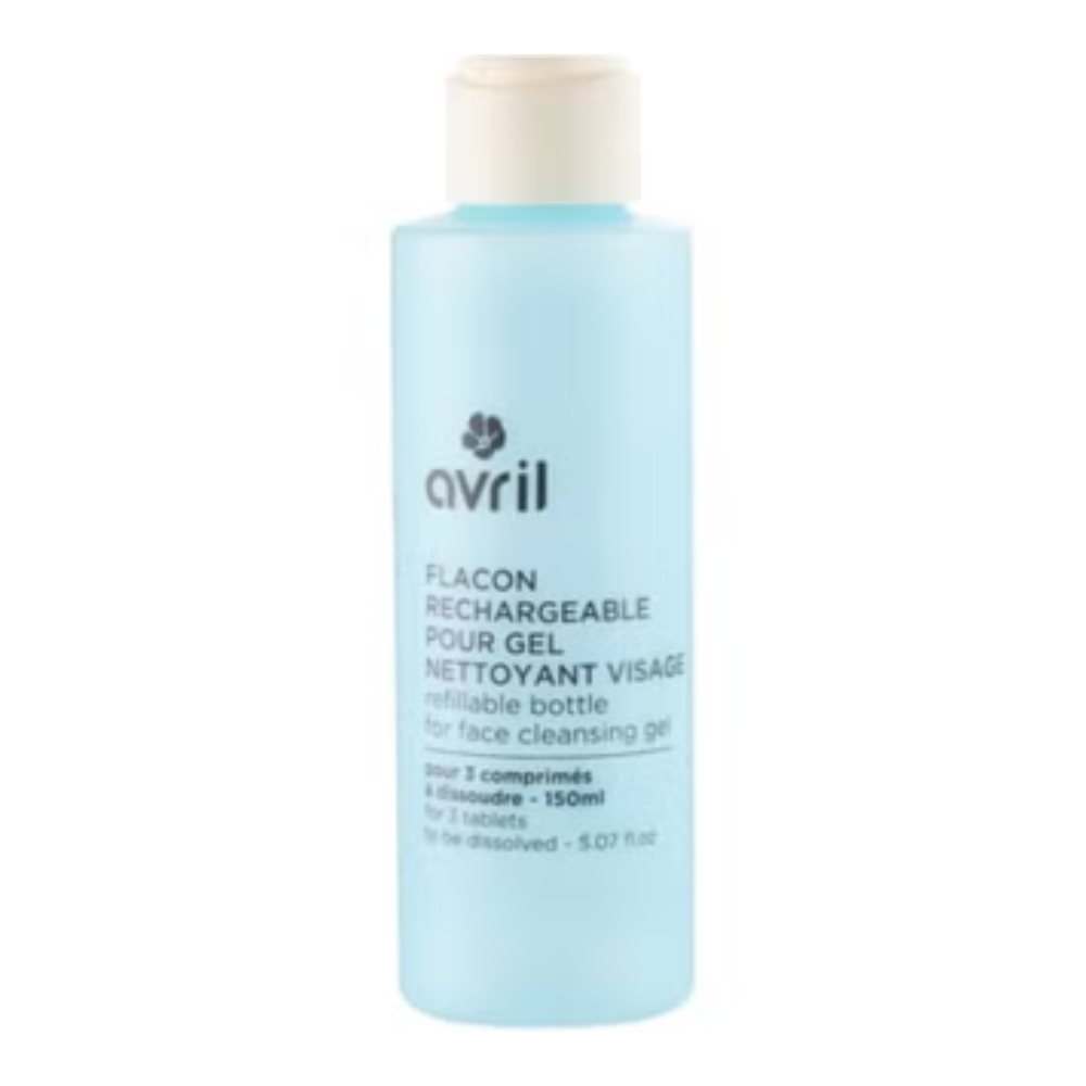 Avril Gjenfyllbar flaske for ansiktsrensegel, 200 ml