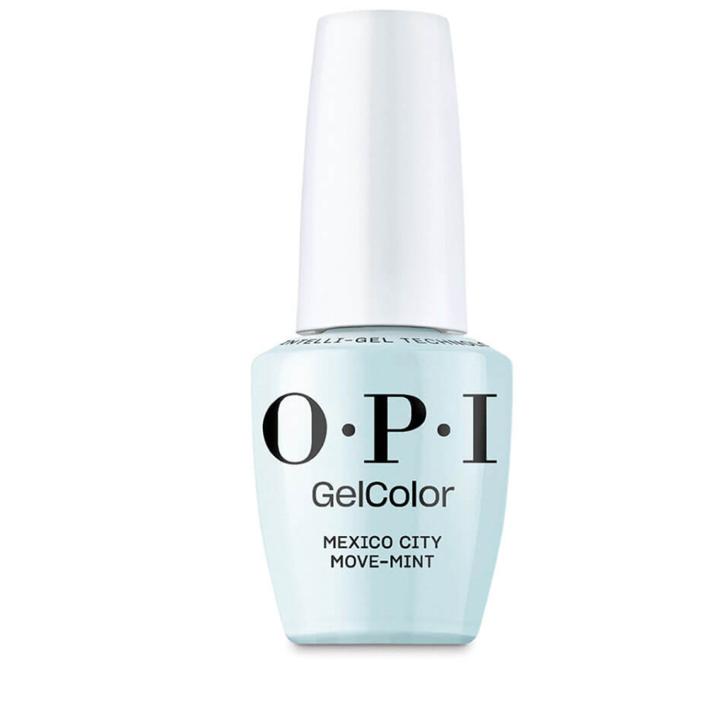 Opi Lakier żelowy GelColor 15 ml - Odcień: Mexico City Move-Mennica