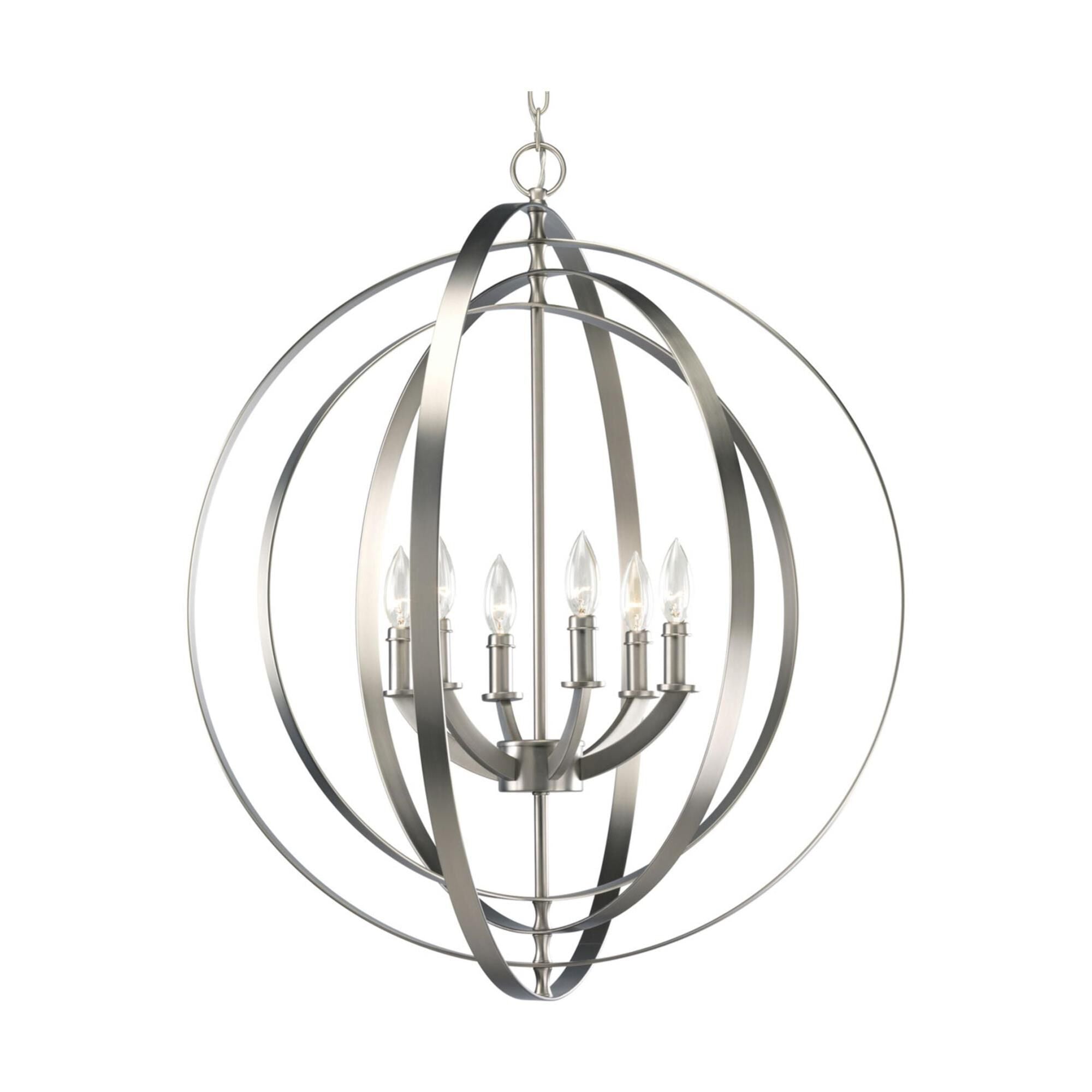 Progress Lighting Equinox 28 Inch Cage Pendant Equinox - P3889-126 - Transitional