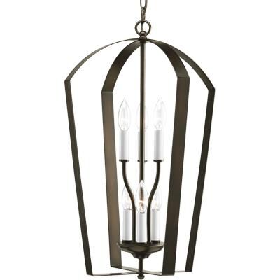 Progress Lighting Gather 15 Inch Cage Pendant Gather - P3929-20 - Transitional