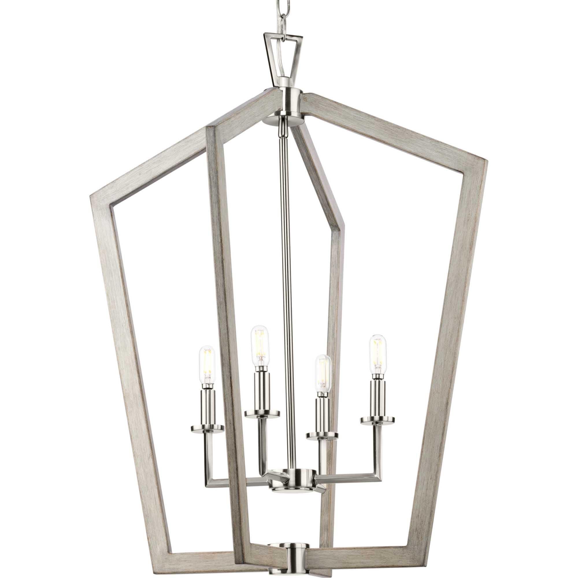 Progress Lighting Galloway Cage Pendant Galloway - P500378-009 - Modern Contemporary