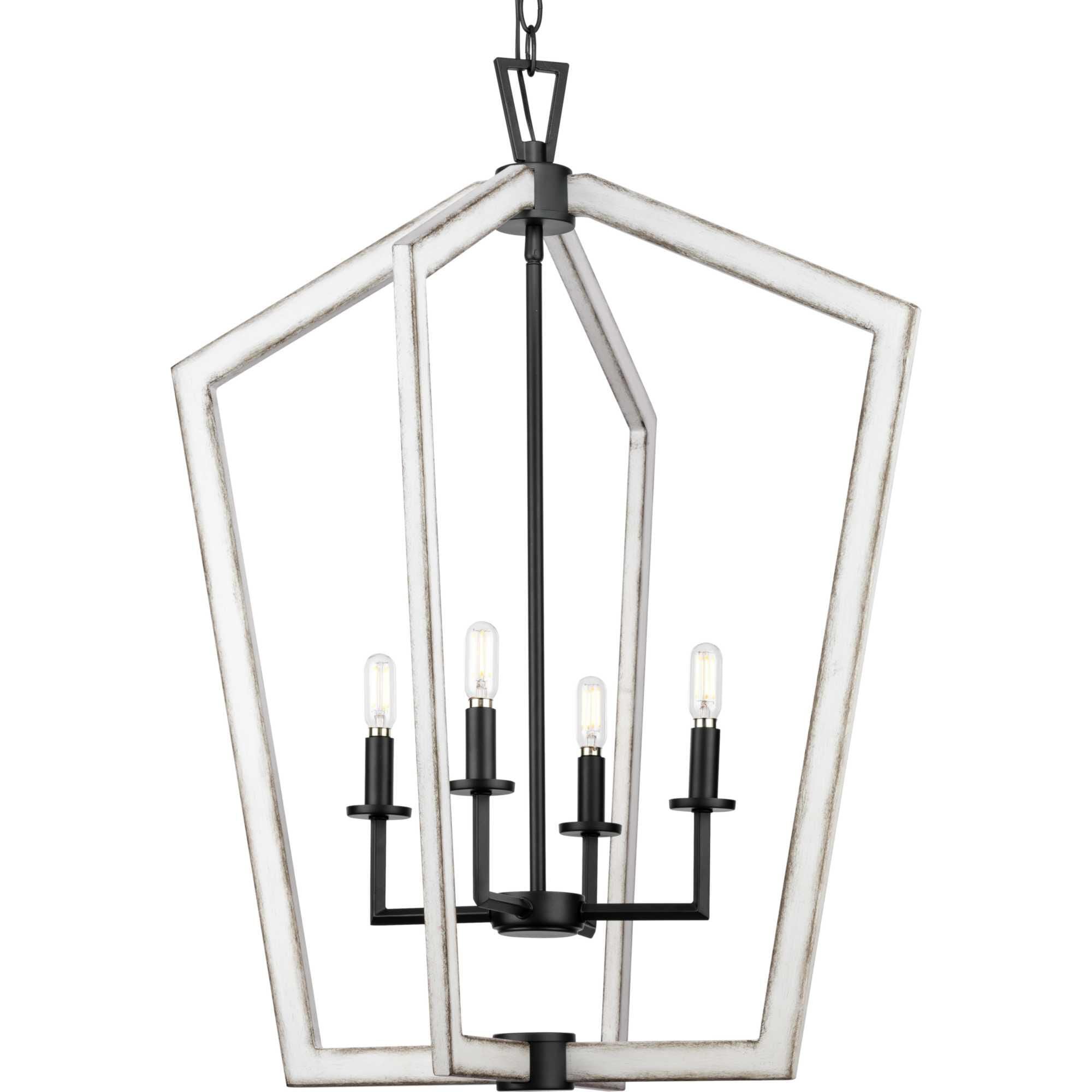 Progress Lighting Galloway Cage Pendant Galloway - P500378-31M - Modern Contemporary