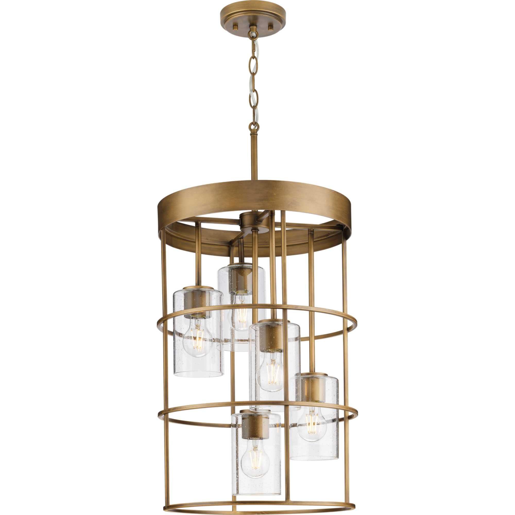 Progress Lighting Burgess Cage Pendant Burgess - P500402-196 - Modern Contemporary