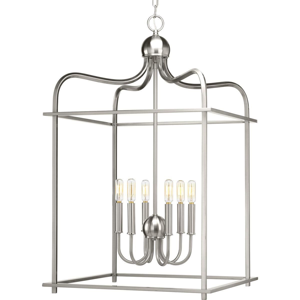 Progress Lighting Assembly Hall 20 Inch Cage Pendant Assembly Hall - P500037-009 - Transitional