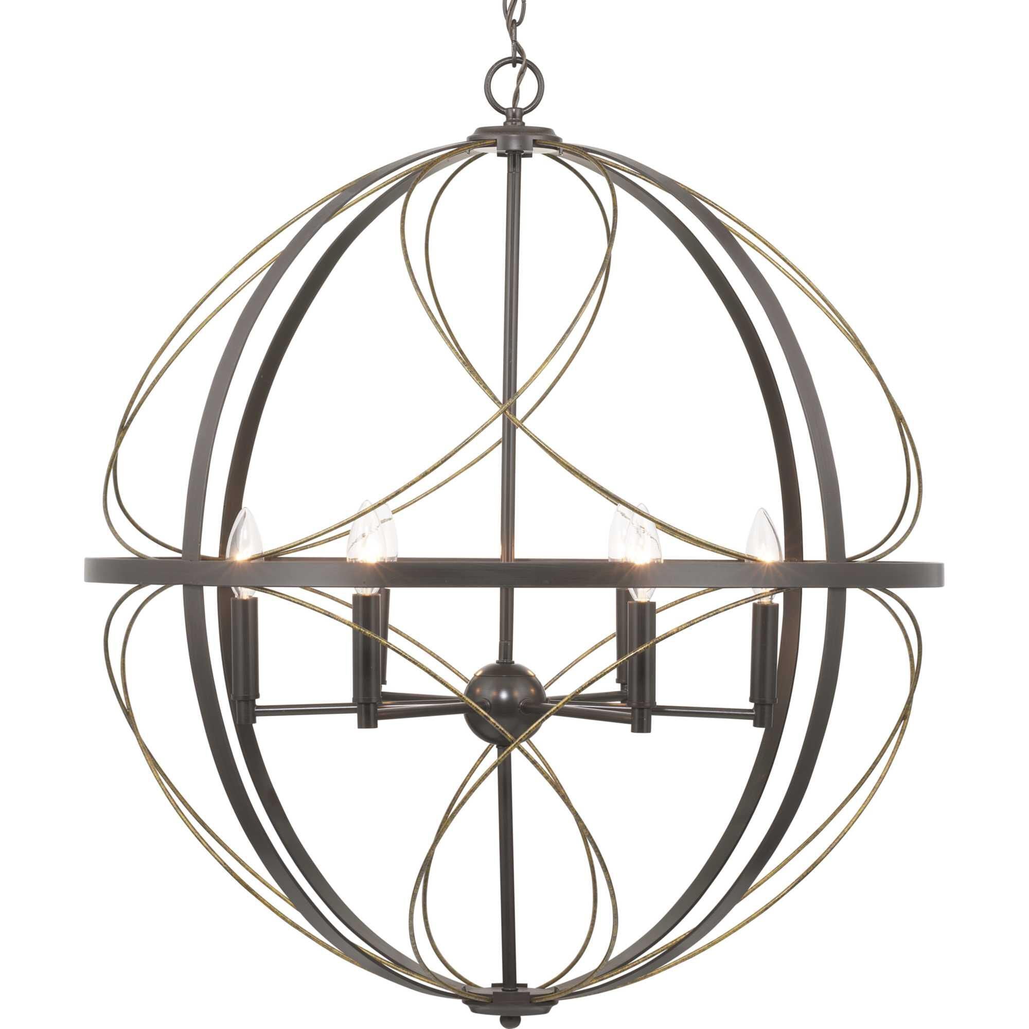 Progress Lighting Brandywine 28 Inch Large Pendant Brandywine - P500069-020 - Farmhouse