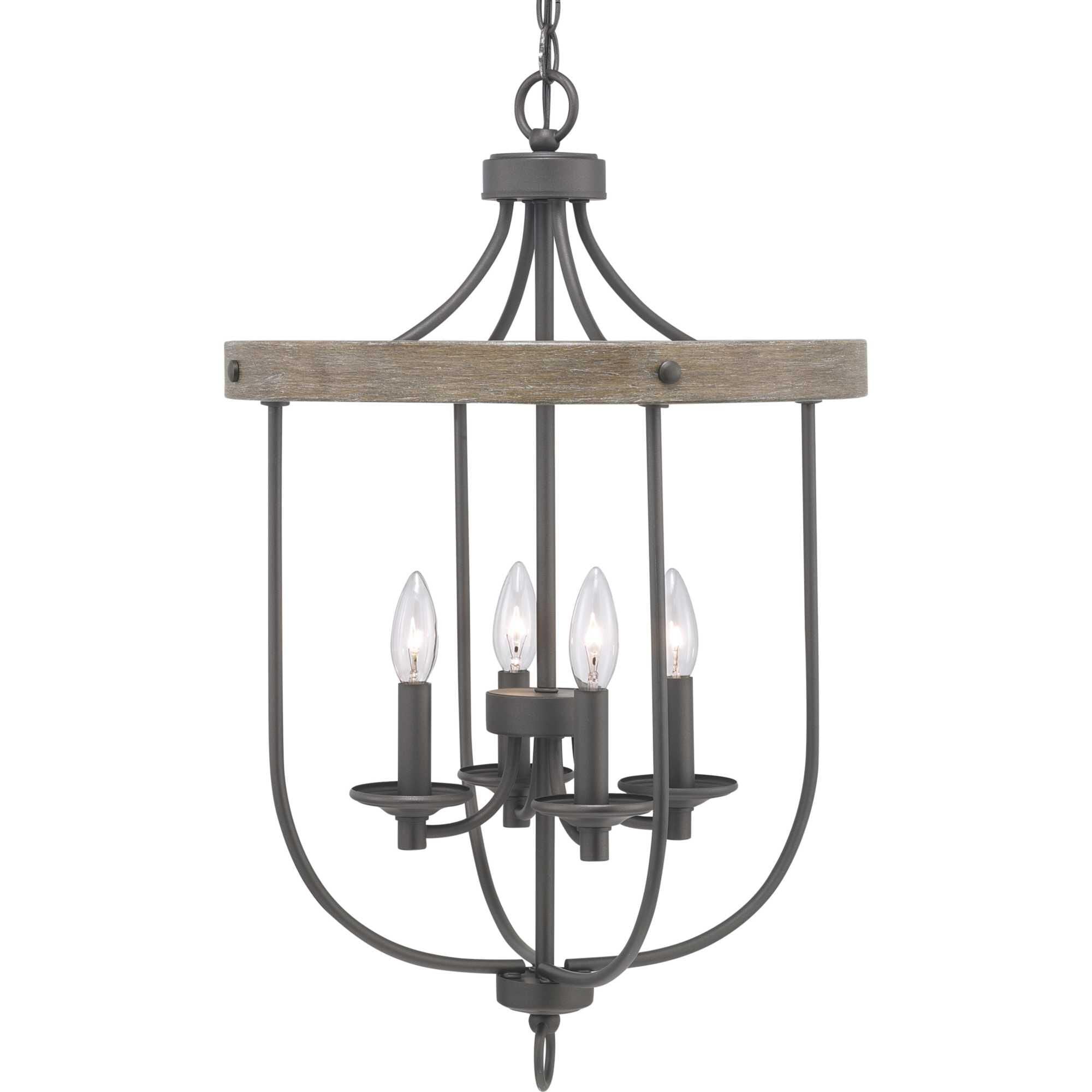 Progress Lighting Gulliver 17 Inch Cage Pendant Gulliver - P500157-143 - Farmhouse