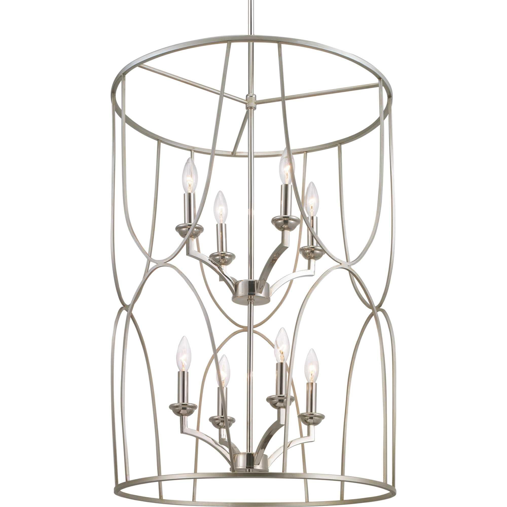 Progress Lighting Landree 23 Inch Cage Pendant Landree - P500177-134 - Modern Contemporary
