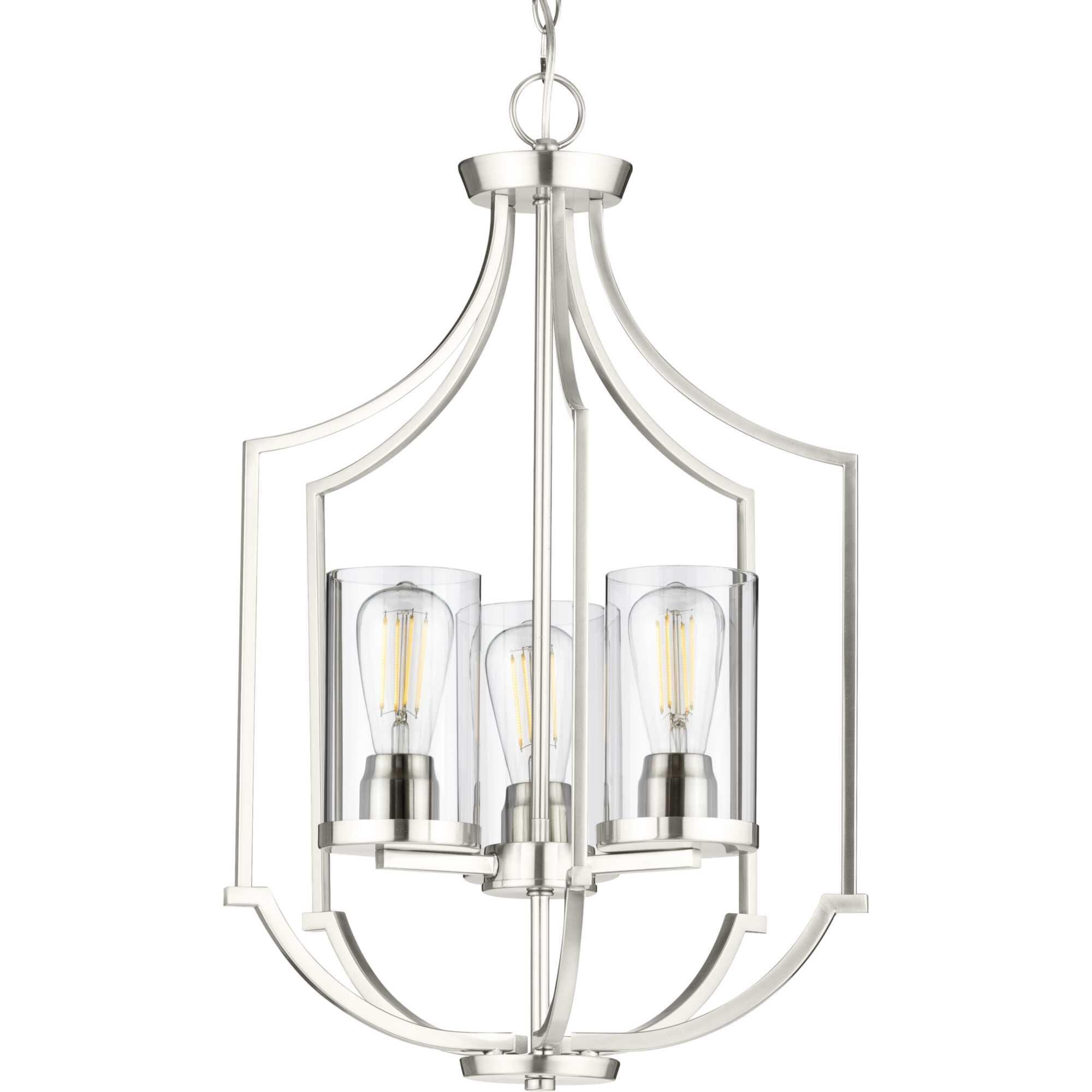 Progress Lighting Lassiter 16 Inch Cage Pendant Lassiter - P500209-009 - Transitional