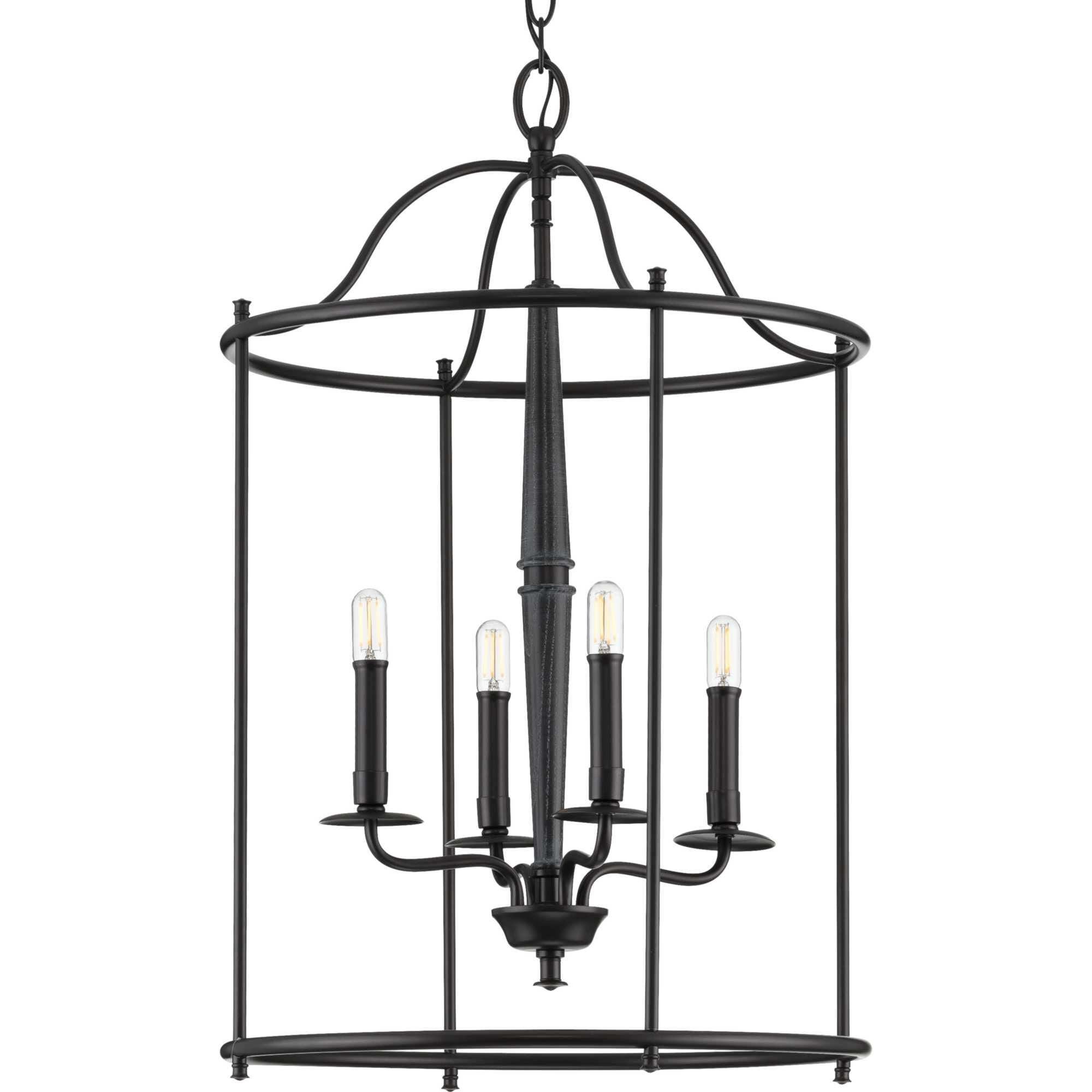 Progress Lighting Durrell 18 Inch Cage Pendant Durrell - P500210-031 - Industrial