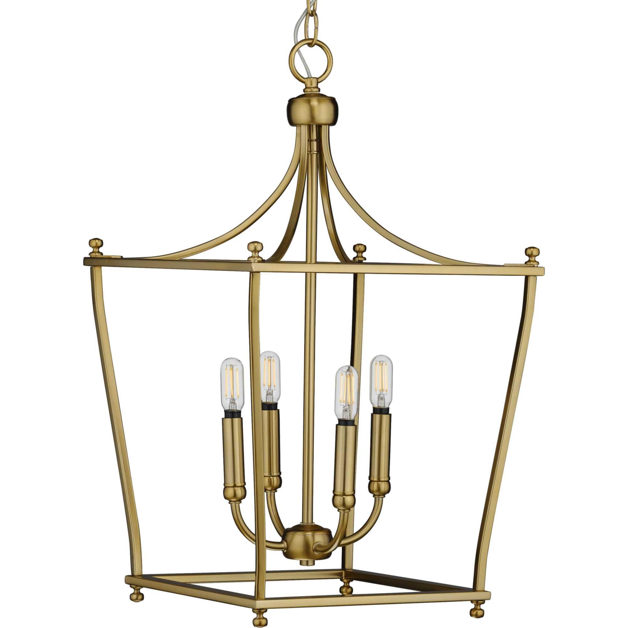 Progress Lighting Parkhurst 14 Inch Cage Pendant Parkhurst - P500214-109 - Modern Contemporary