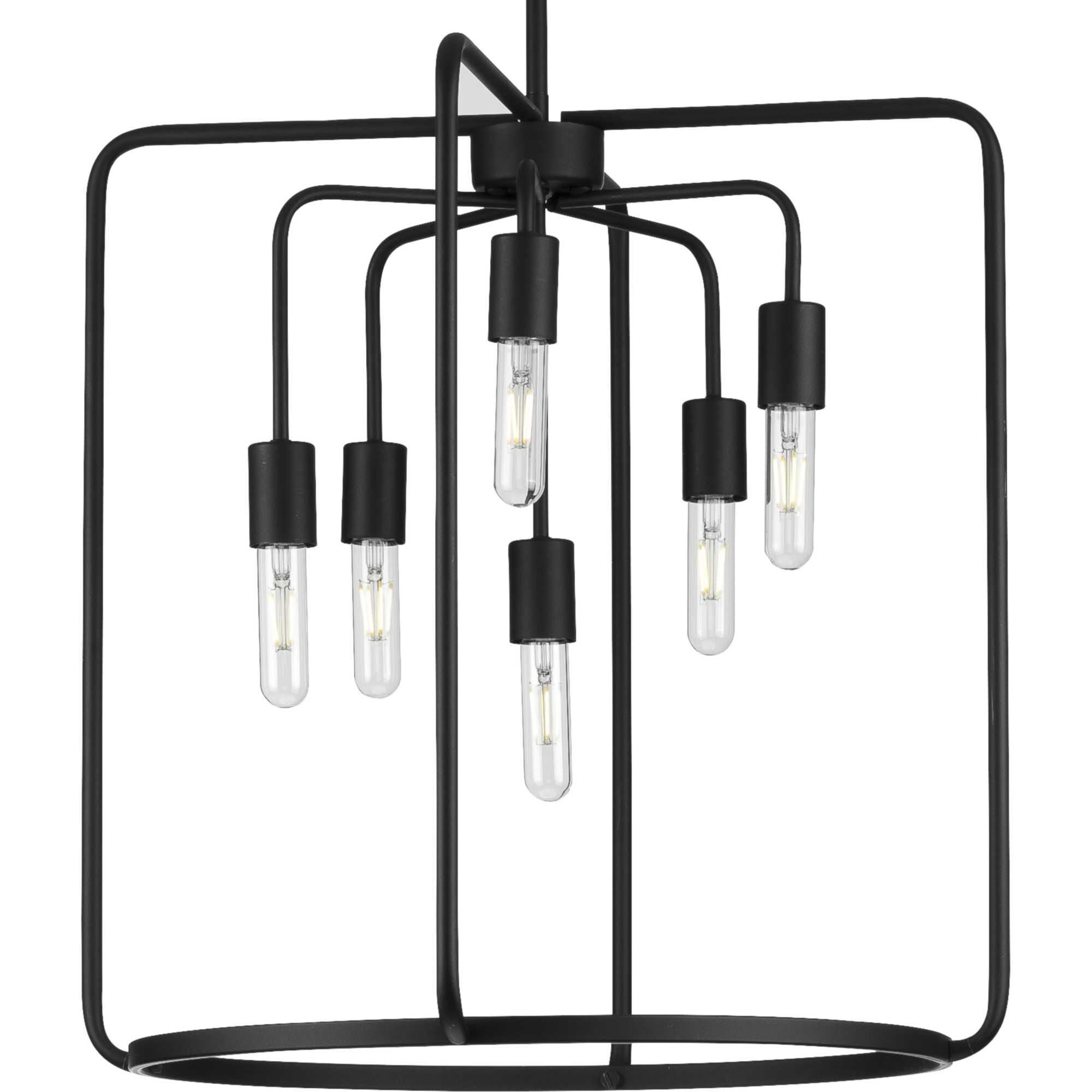 Progress Lighting Bonn 22 Inch Cage Pendant Bonn - P500225-031 - Modern Contemporary