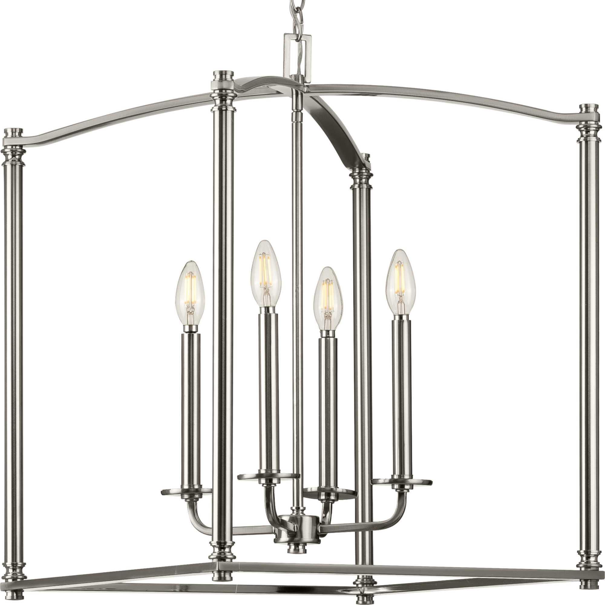 Progress Lighting Winslett 19 Inch Cage Pendant Winslett - P500240-009 - Modern Contemporary