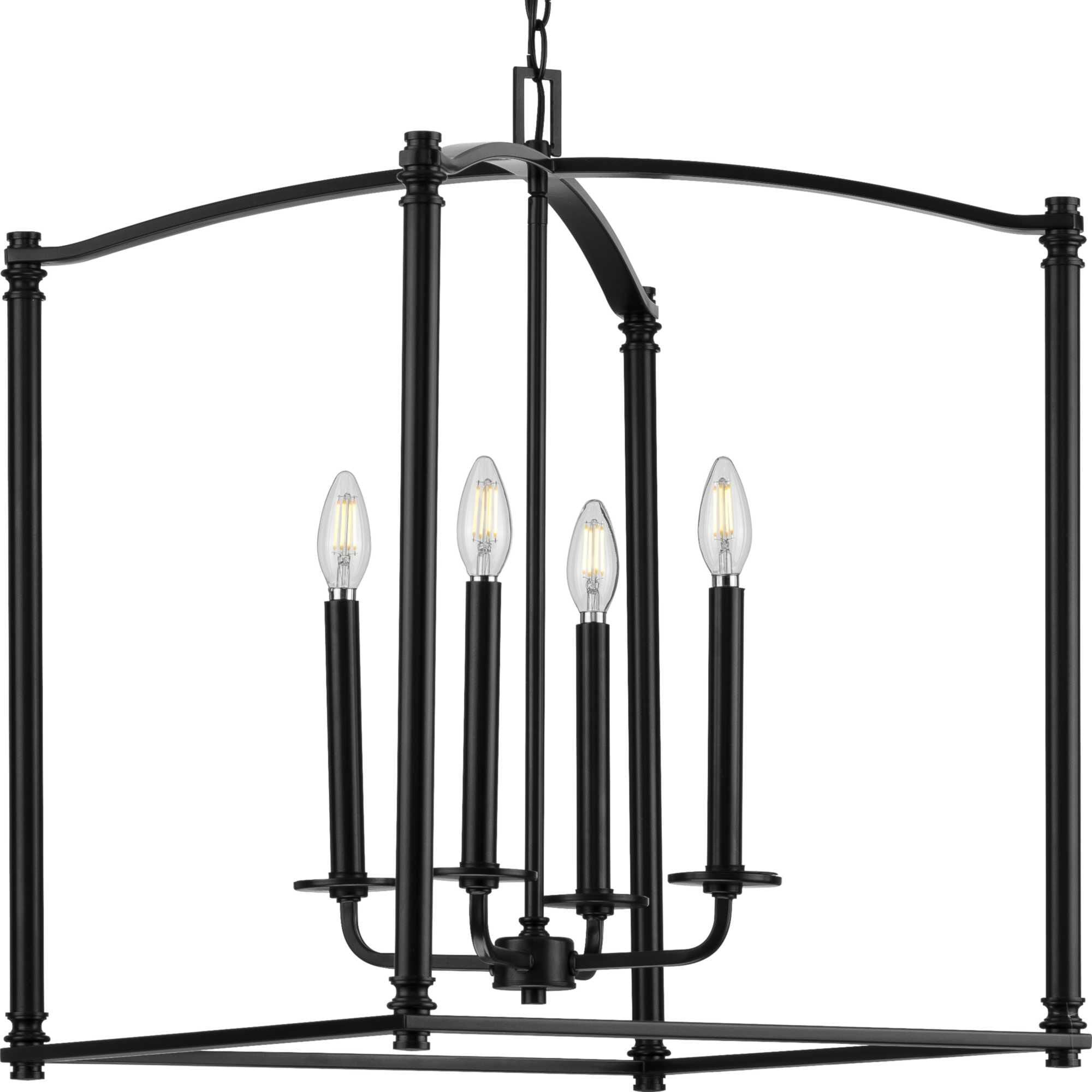 Progress Lighting Winslett 19 Inch Cage Pendant Winslett - P500240-031 - Modern Contemporary