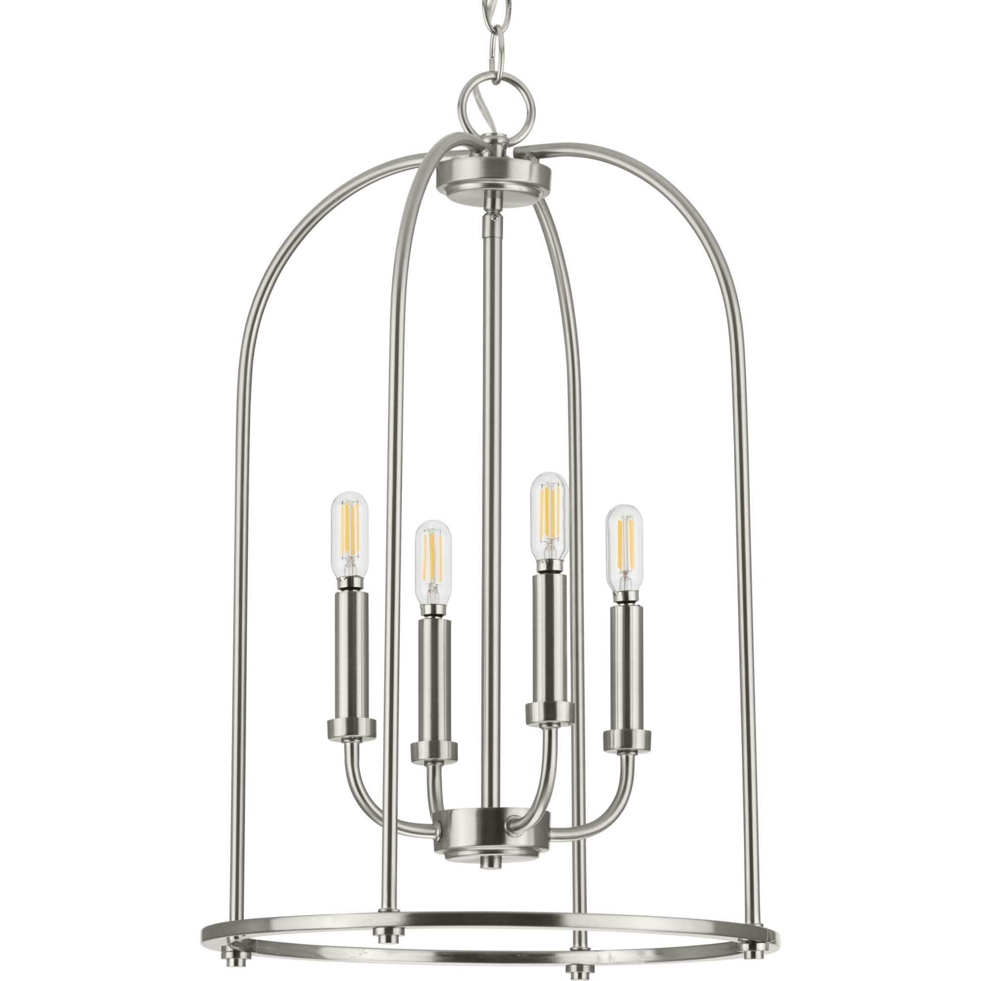 Progress Lighting Leyden 15 Inch Cage Pendant Leyden - P500302-009 - Modern Contemporary