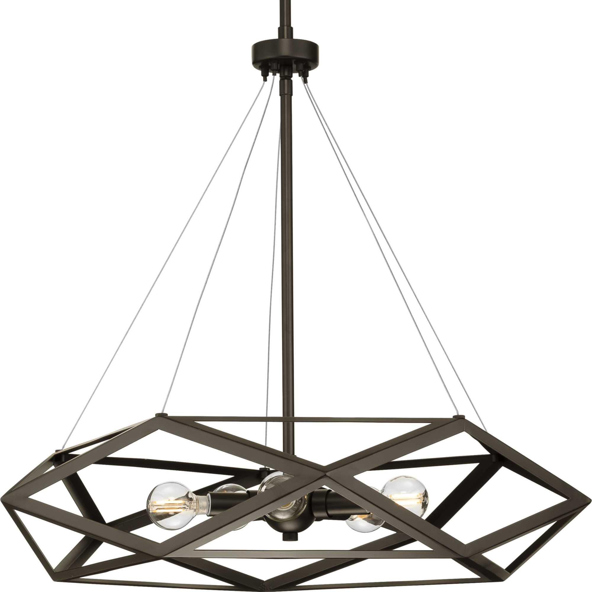 Progress Lighting Saucedo 24 Inch Large Pendant Saucedo - P500422-129 - Modern Contemporary
