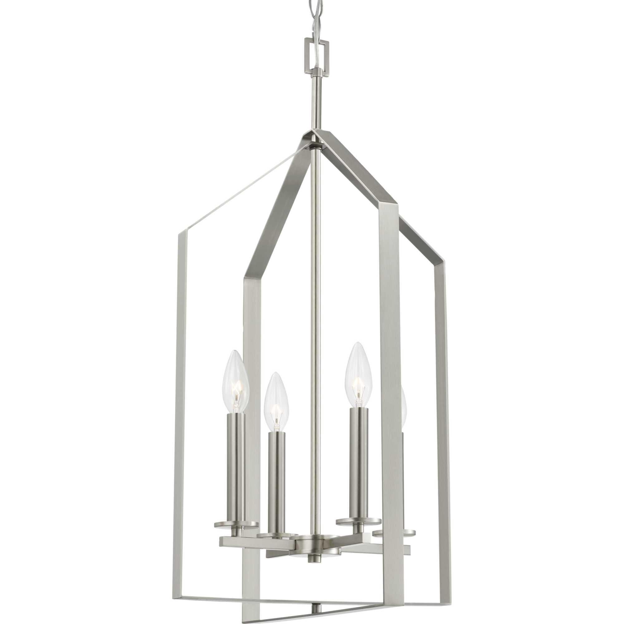 Progress Lighting Vertex 15 Inch Cage Pendant Vertex - P500432-009 - Transitional