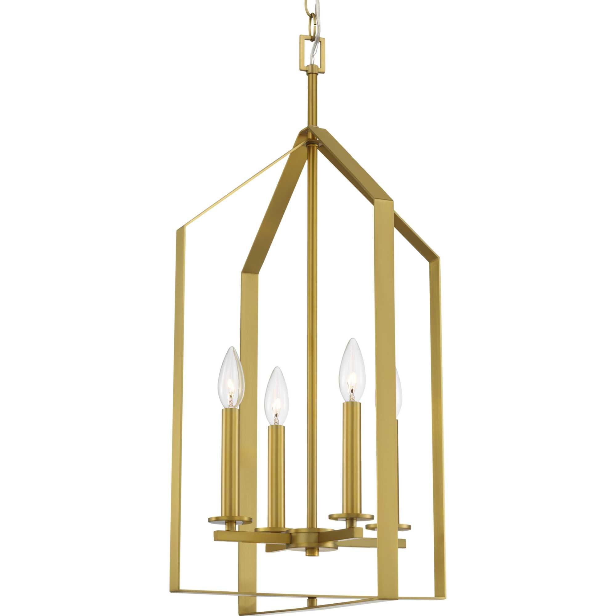 Progress Lighting Vertex 15 Inch Cage Pendant Vertex - P500432-191 - Transitional