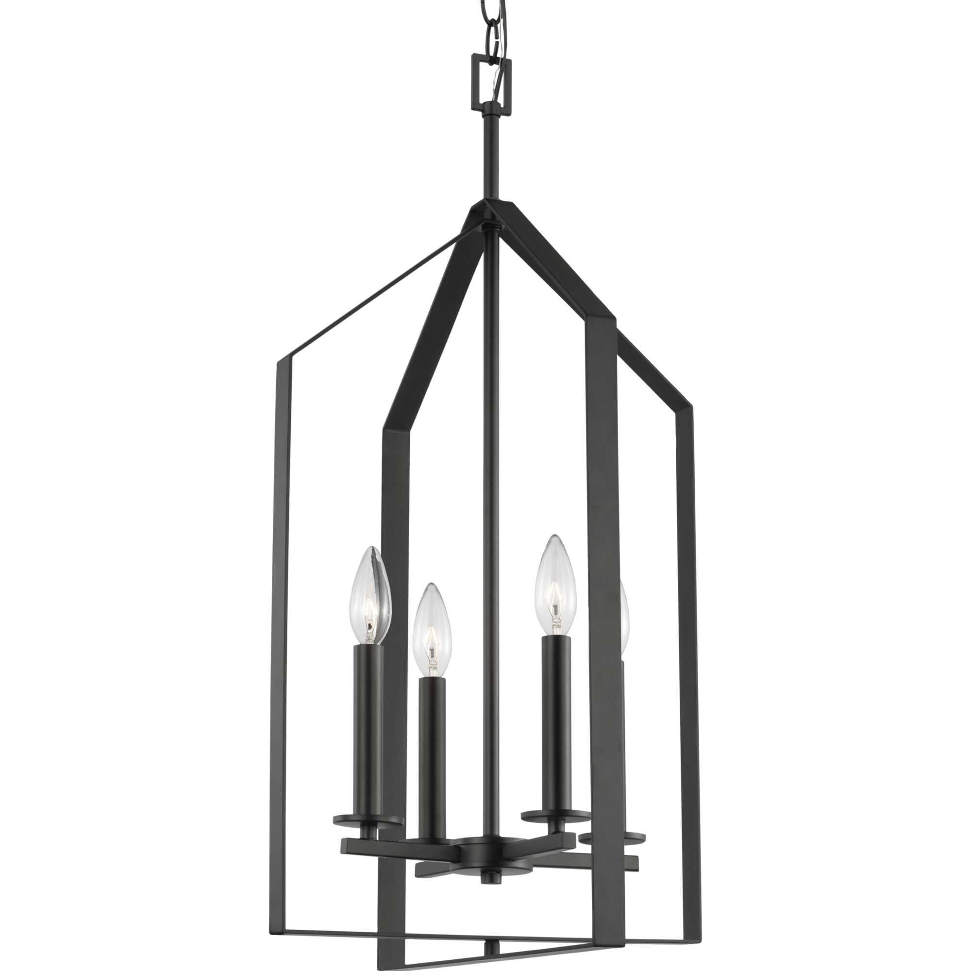 Progress Lighting Vertex 15 Inch Cage Pendant Vertex - P500432-31M - Transitional