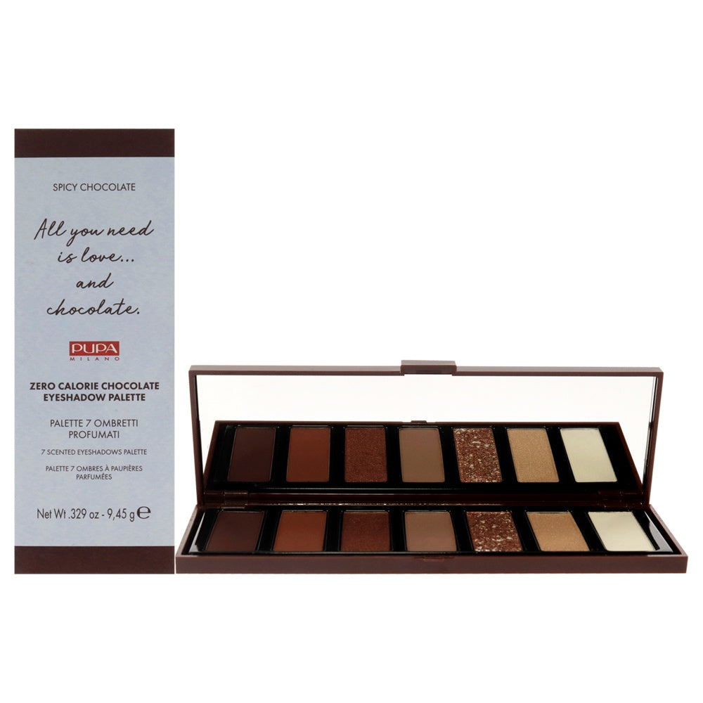 Zero Calorie Chocolate Eyeshadow Palette - 001 Spicy Chocolate