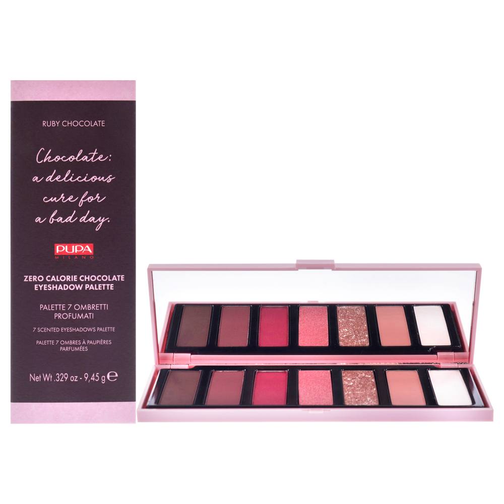 Zero Calorie Chocolate Eyeshadow Palette - 002 Ruby Chocolate