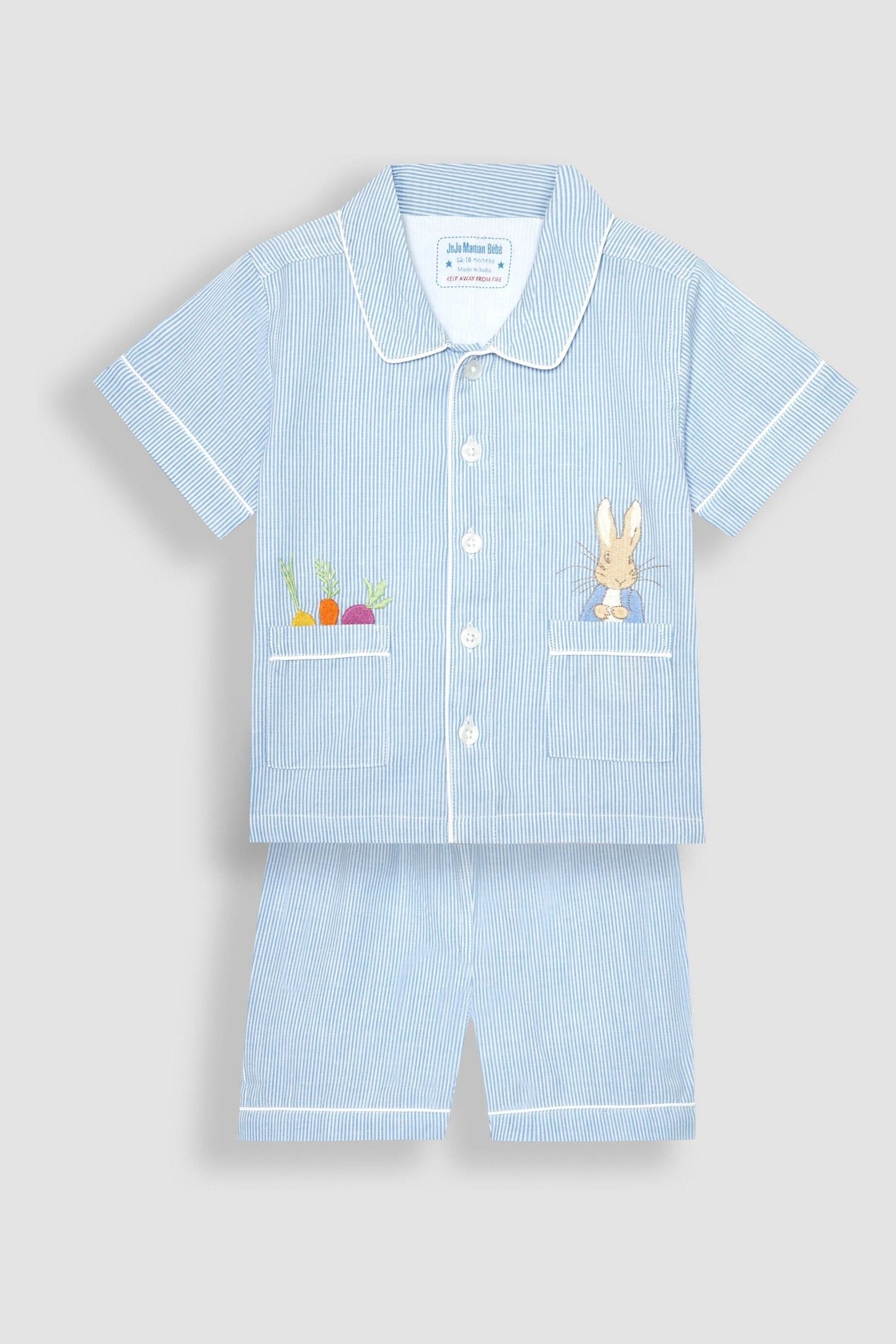 White Peter Rabbit Classic Pyjamas 12-18 Mths Matron Inn