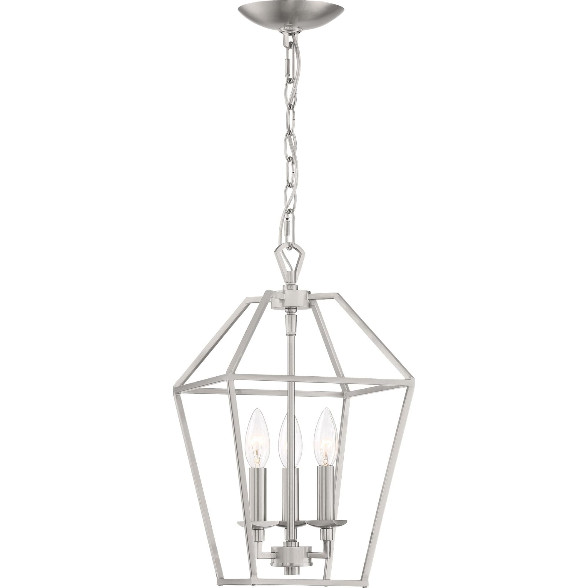 Quoizel Aviary 9 Inch Cage Pendant Aviary - AVY5203BN - Transitional