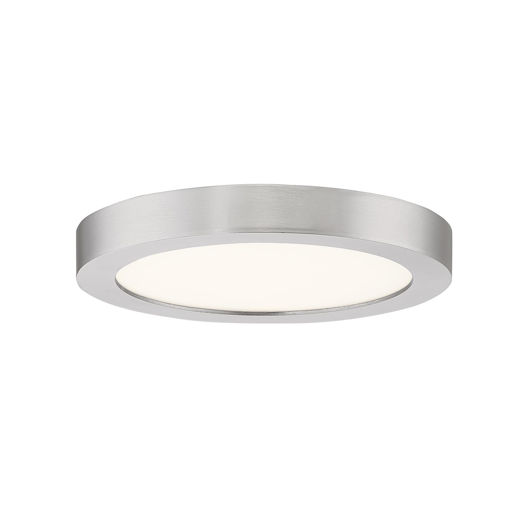 Quoizel Outskirts 7 Inch 1 Light LED Flush Mount Outskirts - OST1708BN - Modern Contemporary