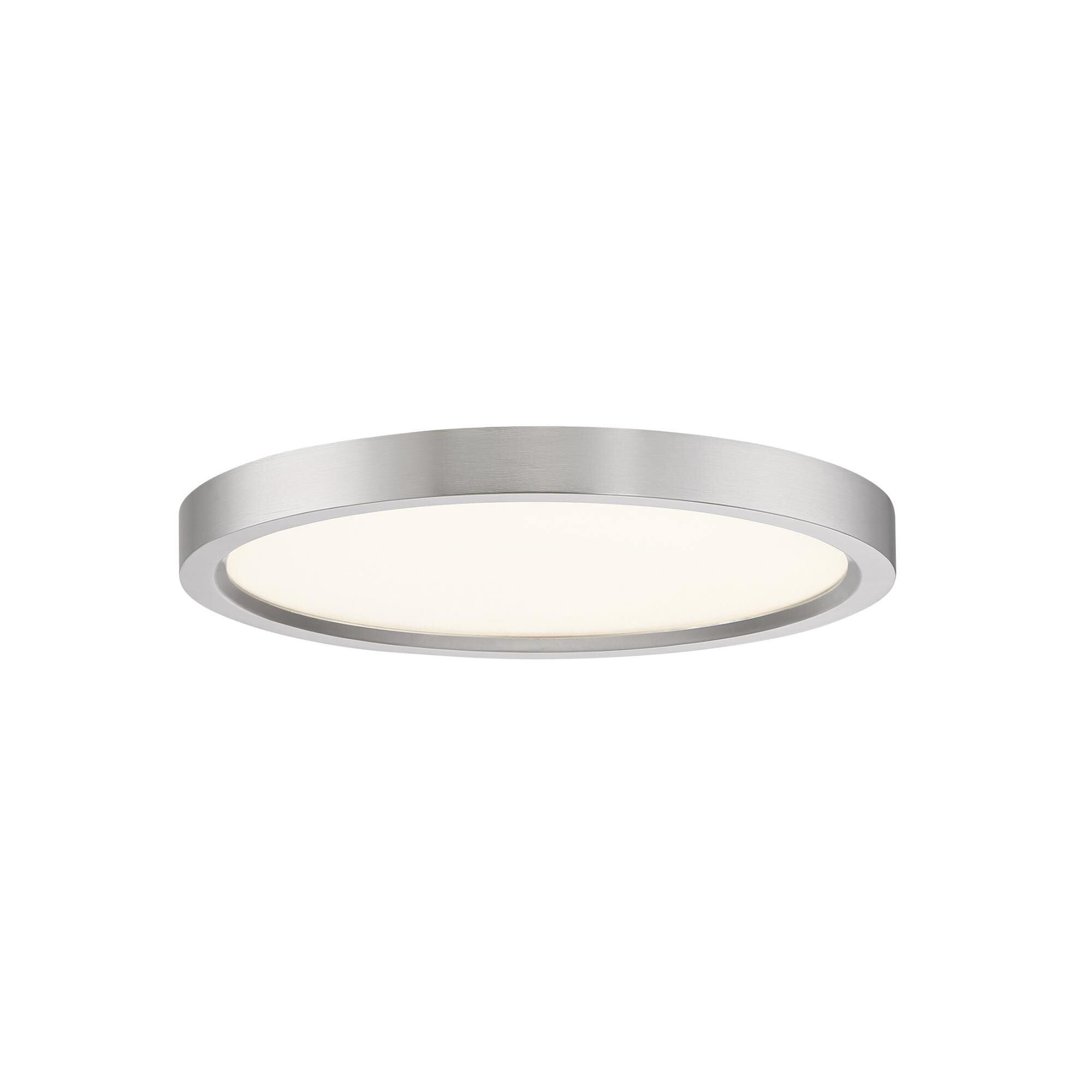 Quoizel Outskirts 11 Inch 1 Light LED Flush Mount Outskirts - OST1711BN - Modern Contemporary
