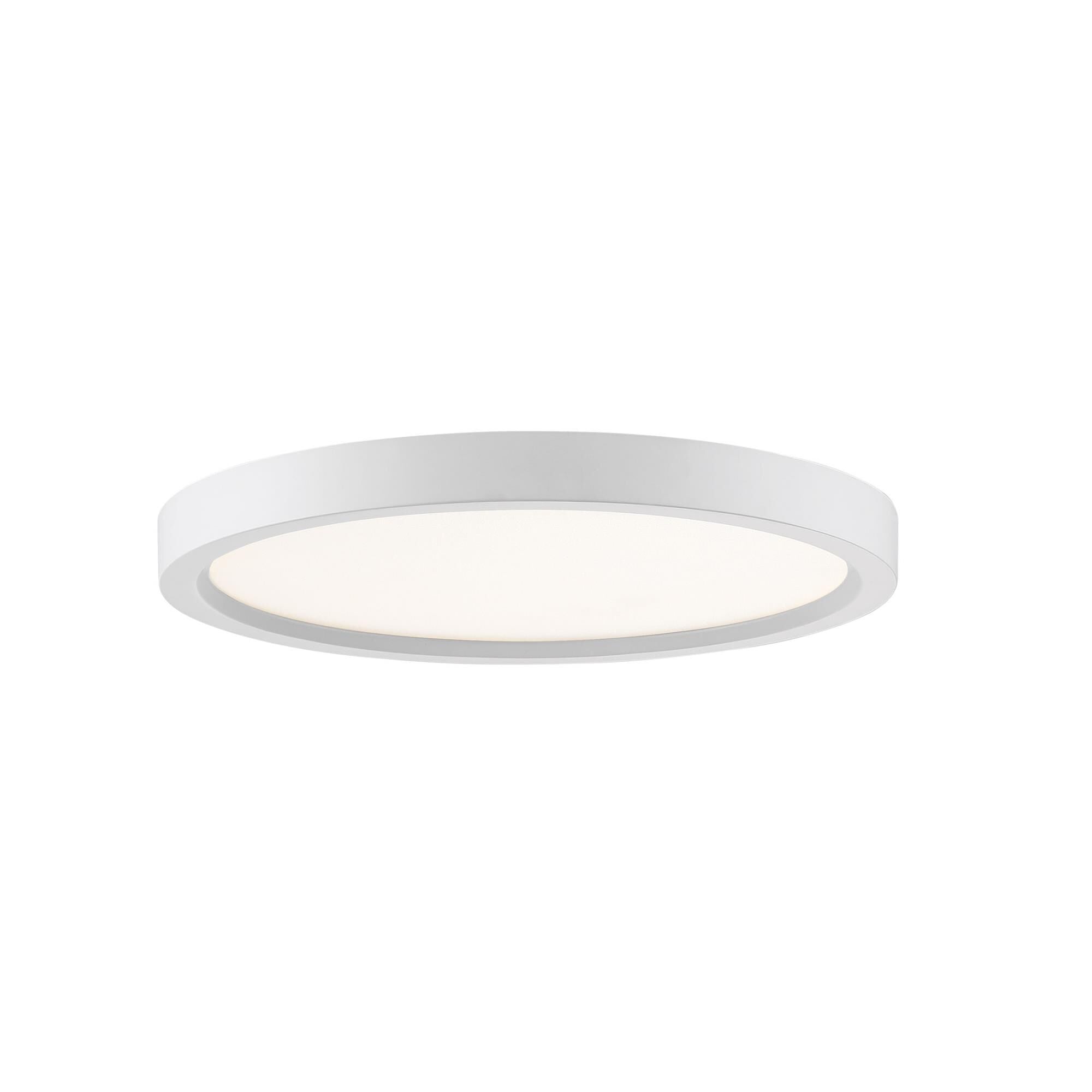 Quoizel Outskirts 11 Inch 1 Light LED Flush Mount Outskirts - OST1711W - Modern Contemporary