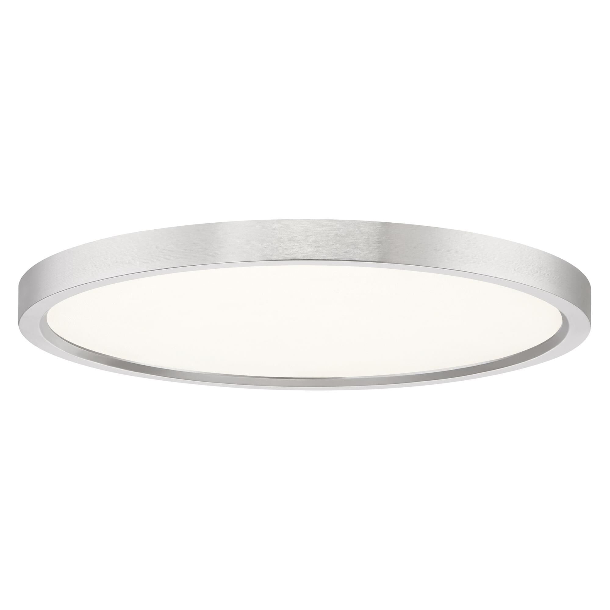 Quoizel Outskirts 15 Inch 1 Light LED Flush Mount Outskirts - OST1715BN - Modern Contemporary