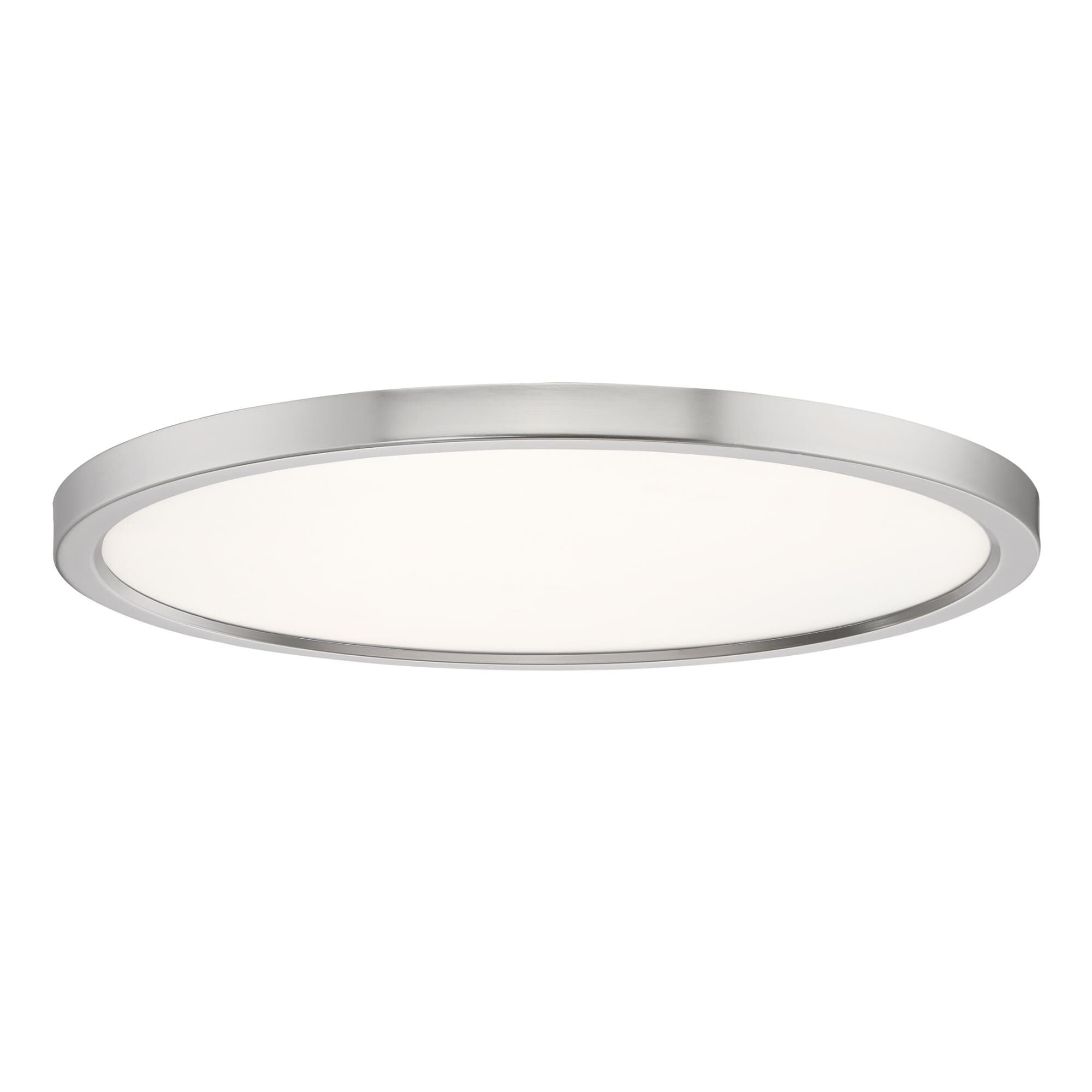 Quoizel Outskirts 20 Inch 1 Light LED Flush Mount Outskirts - OST1720BN - Modern Contemporary