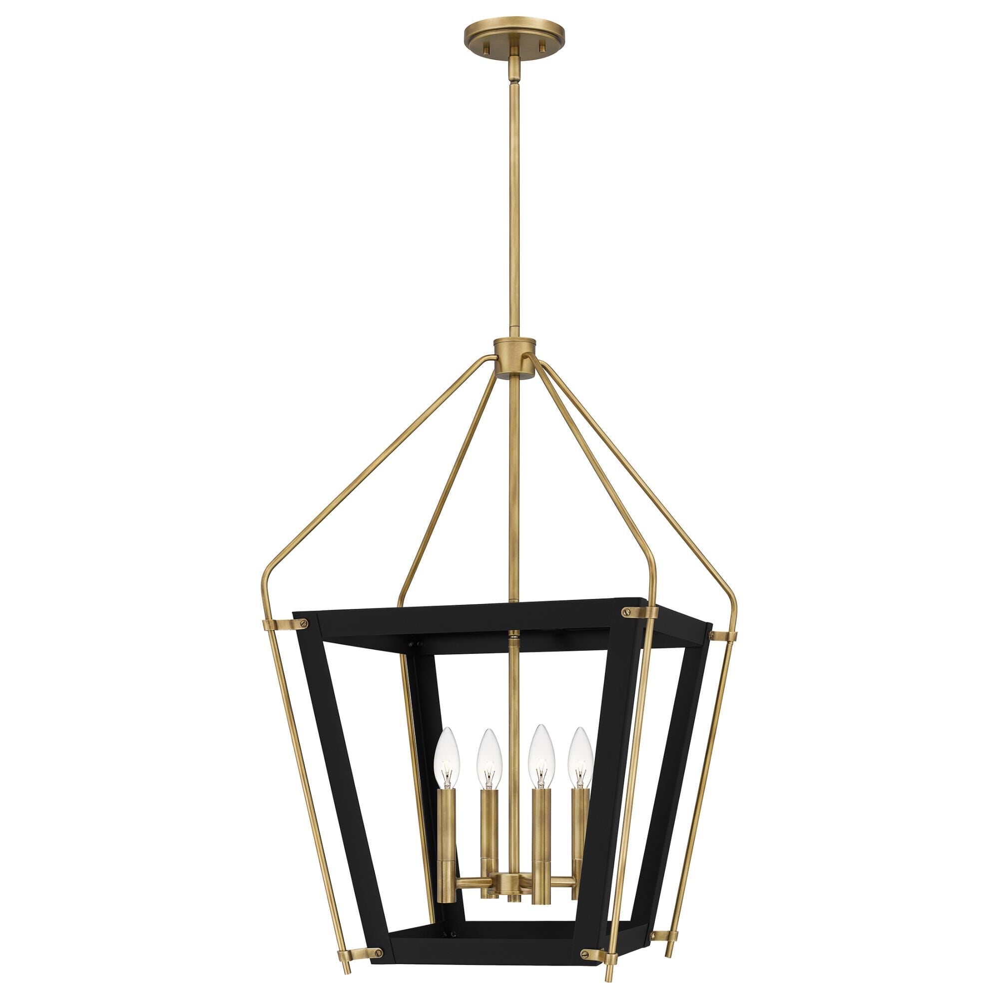 Quoizel Abbeville 18 Inch Cage Pendant Abbeville - QP5348EK - Transitional
